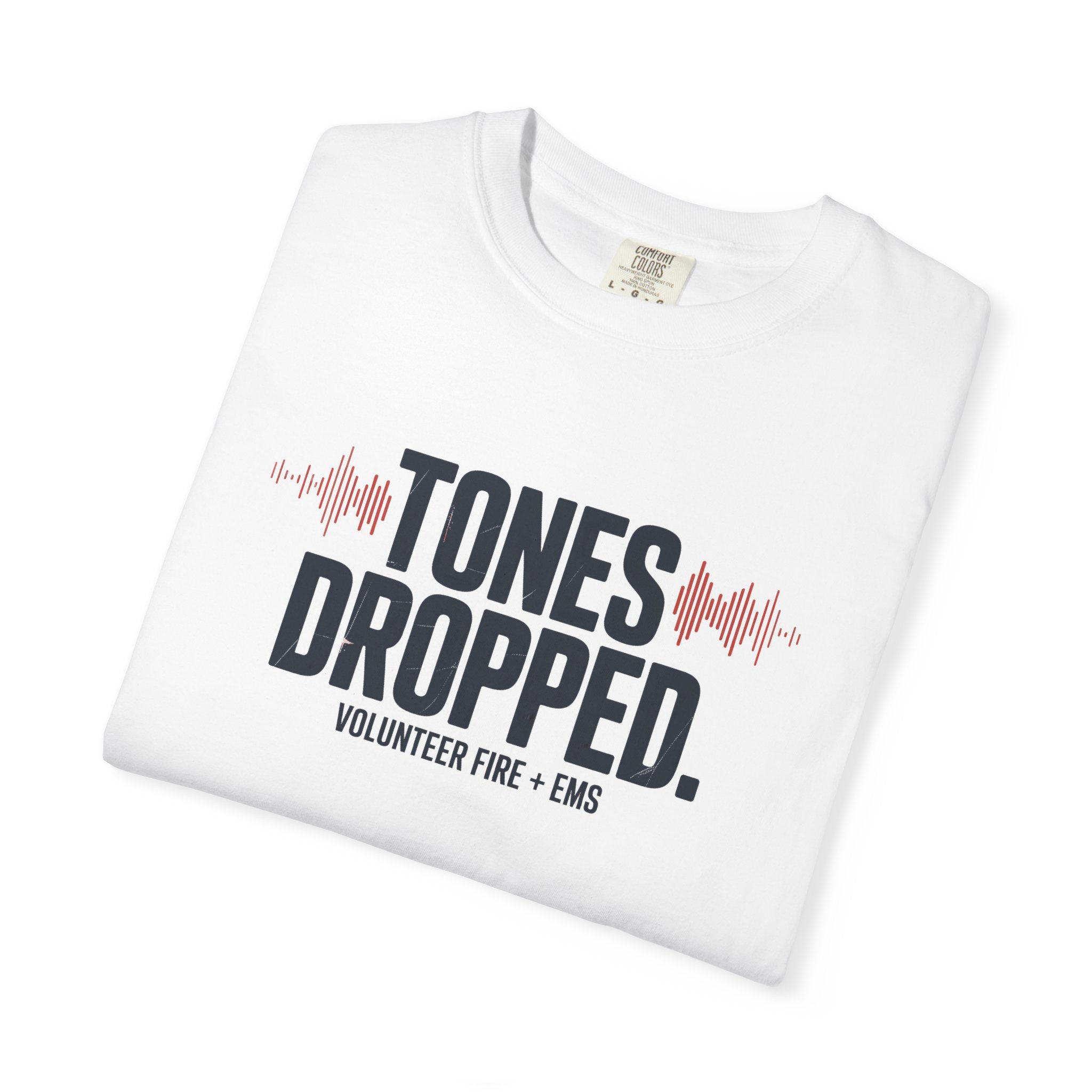 Tones Dropped Fire and EMS Shirt — alternate view 7