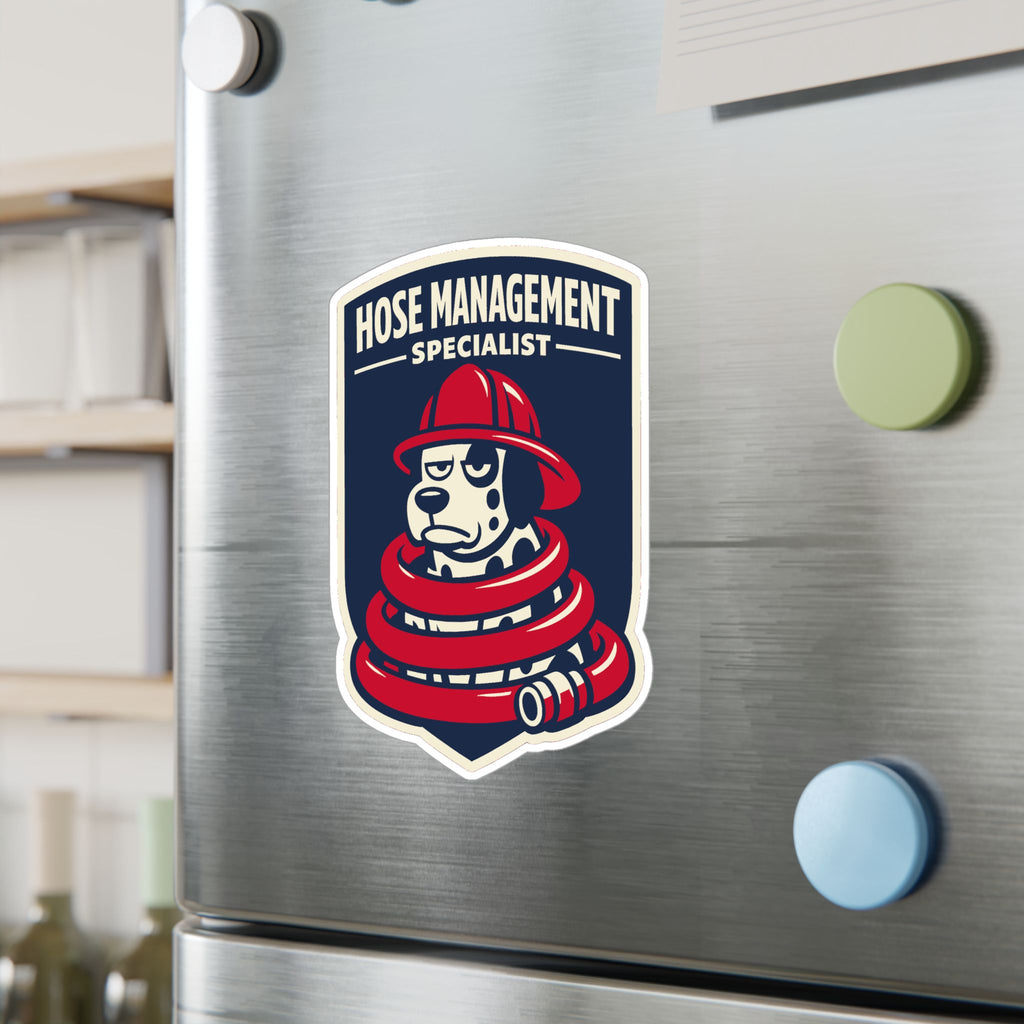 Mutual Aid Supply Co Hose Management Specialist firefighter sticker