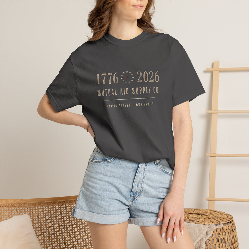 1776–2026 Public Safety 250th tee — alternate view 6