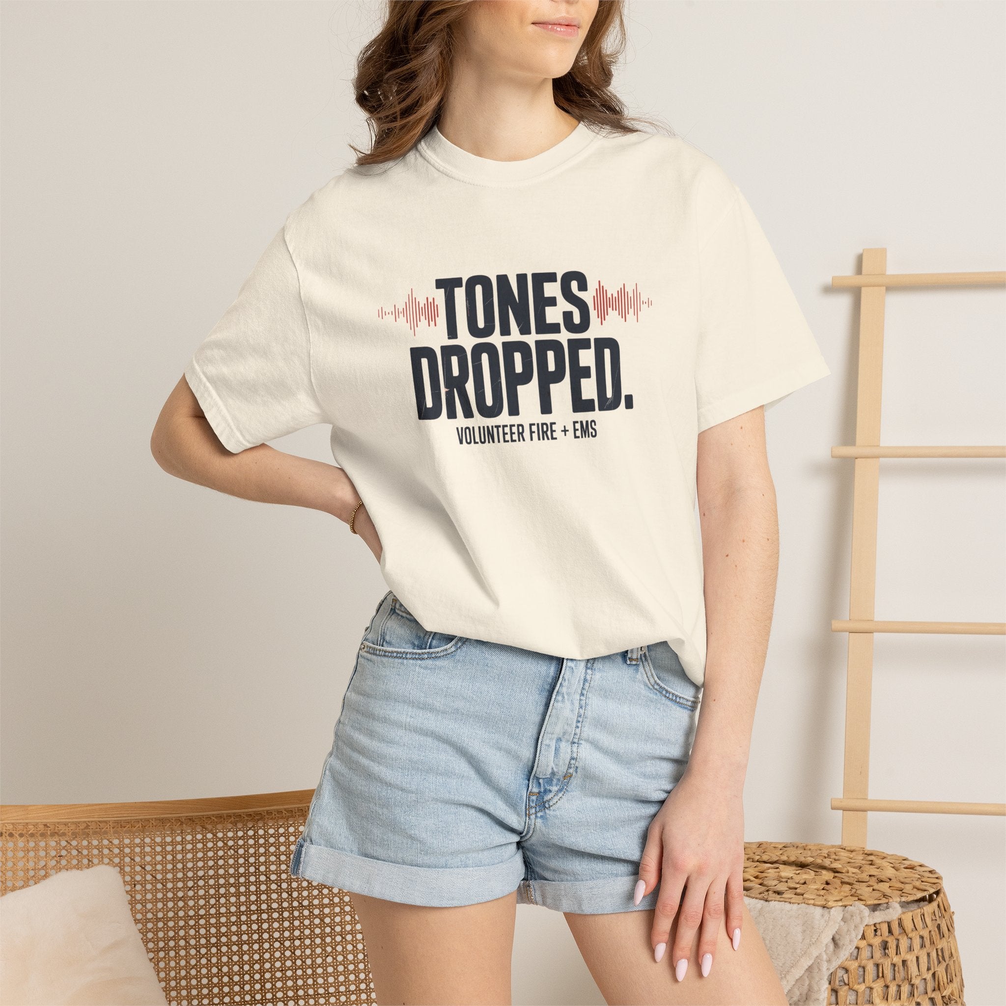 Tones Dropped Fire and EMS Shirt — alternate view 11