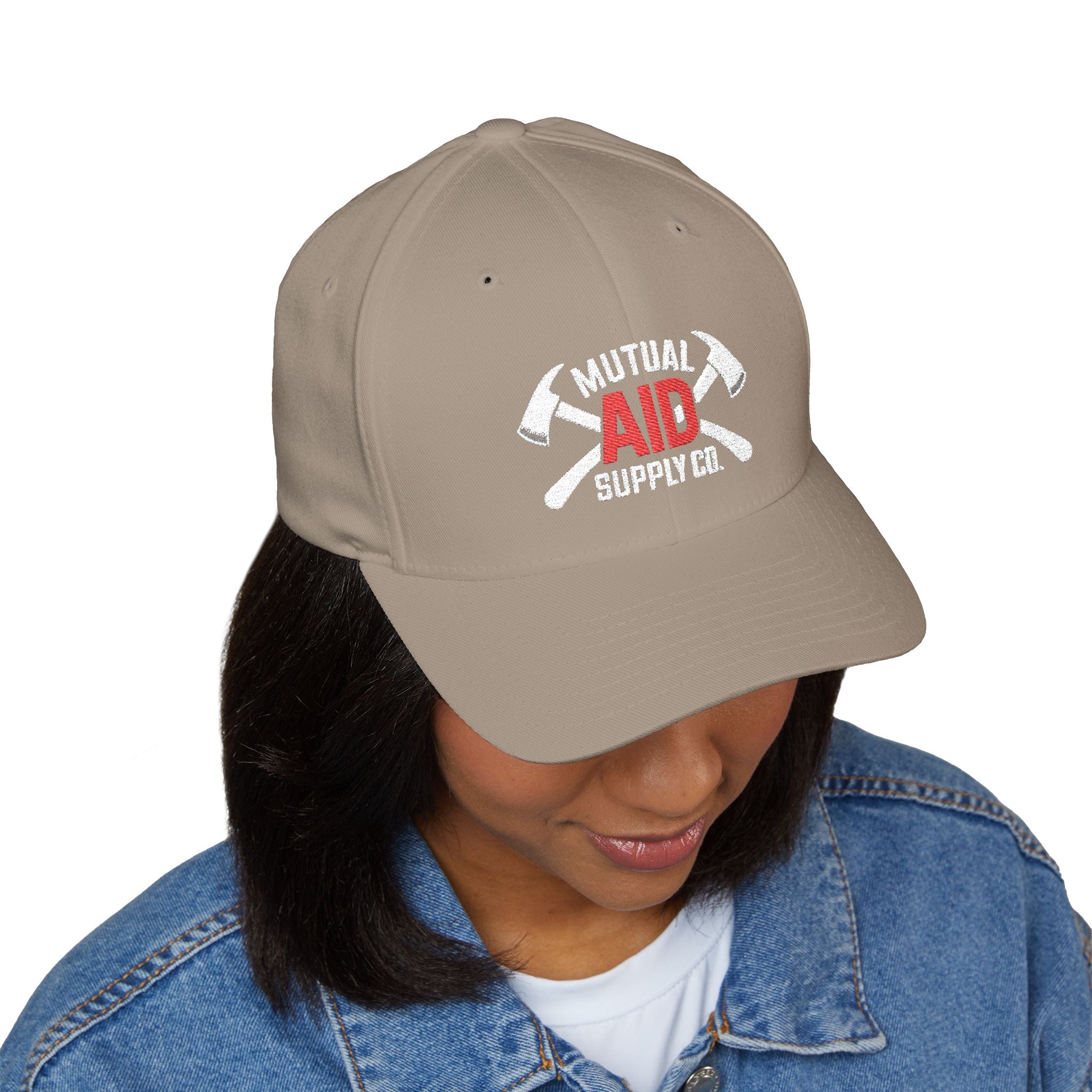 Crossed Axes Fire and EMS Structured Hat (Embroidered) — alternate view 7
