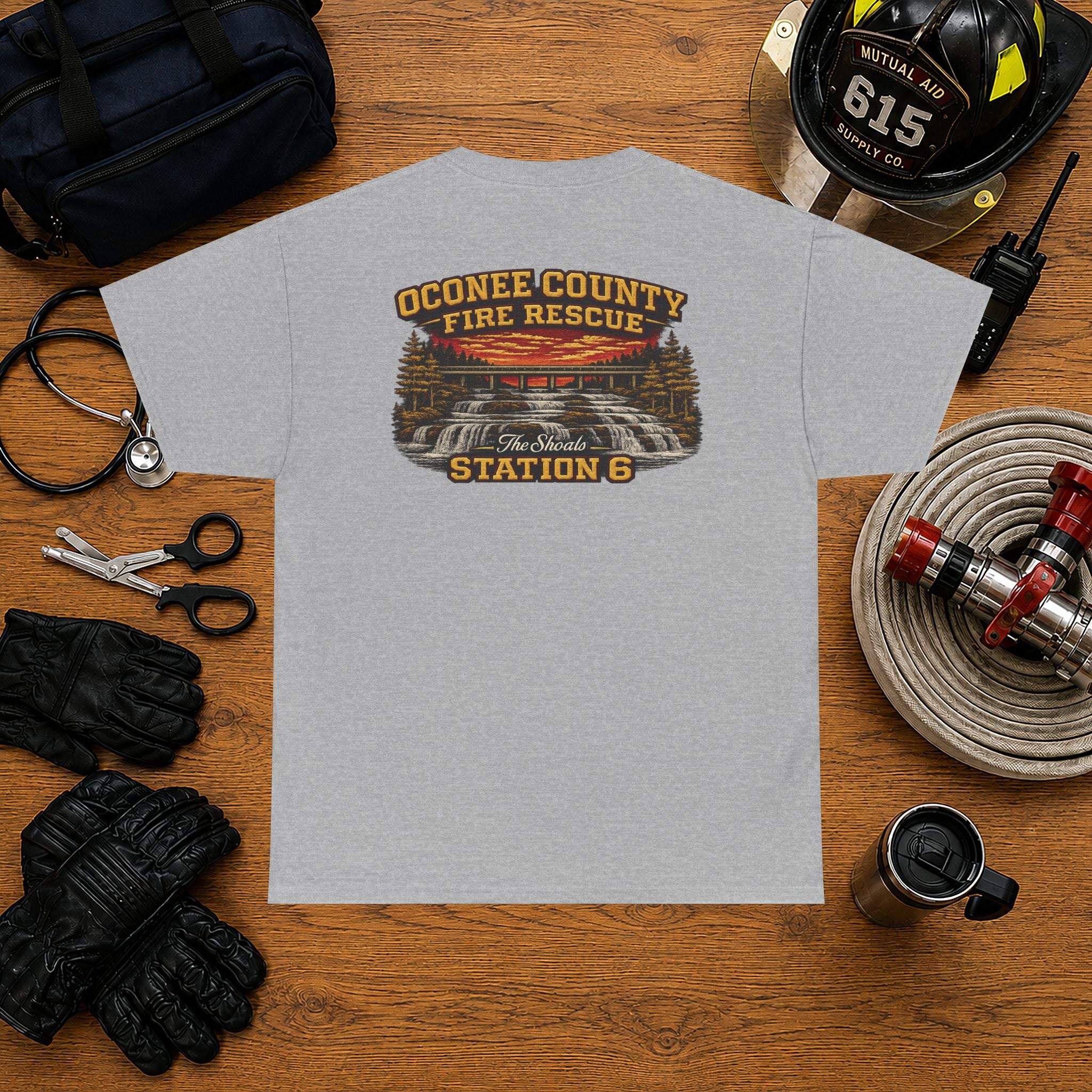 Firefighter T-Shirt — alternate view 9