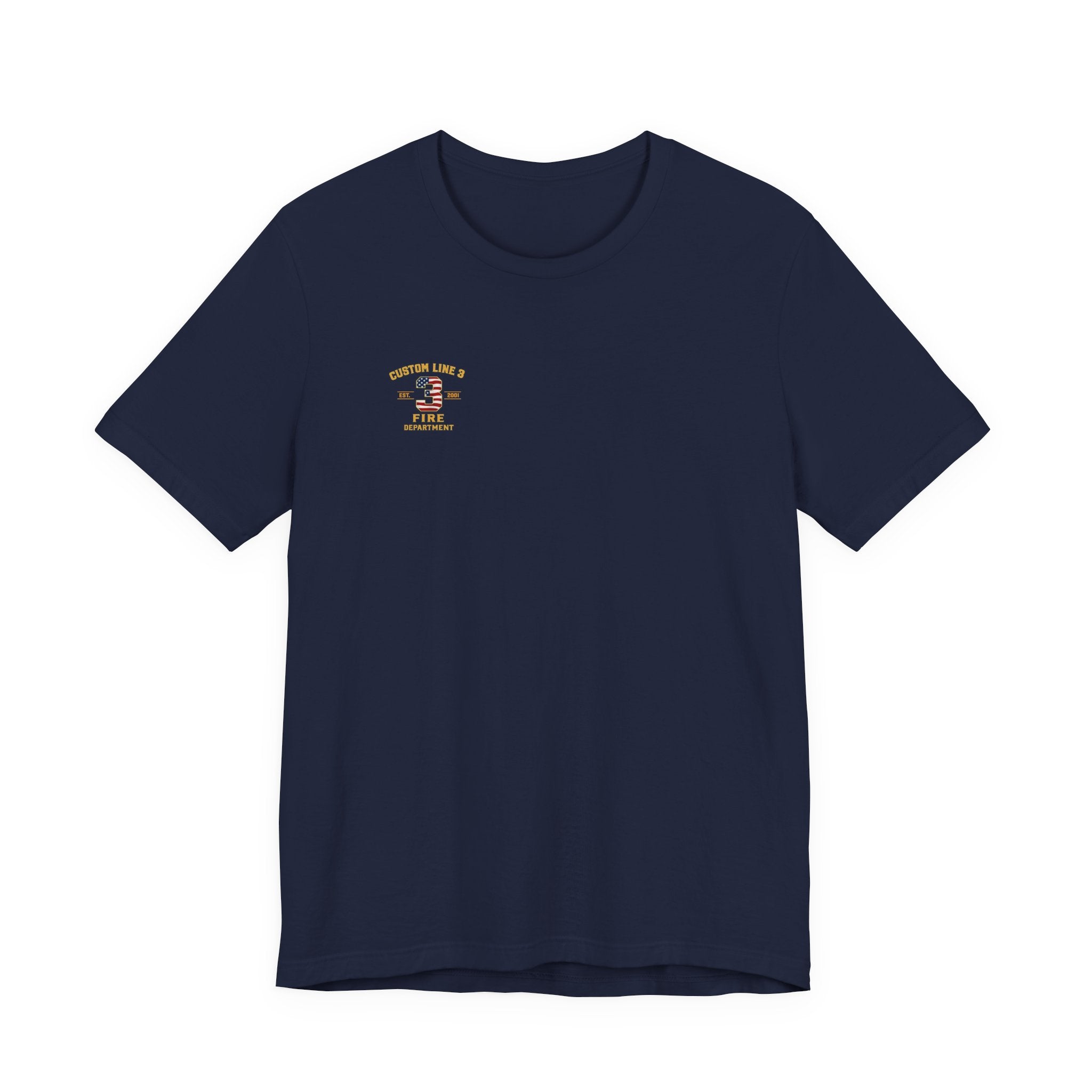 Custom Fire Department Tee — alternate view 3