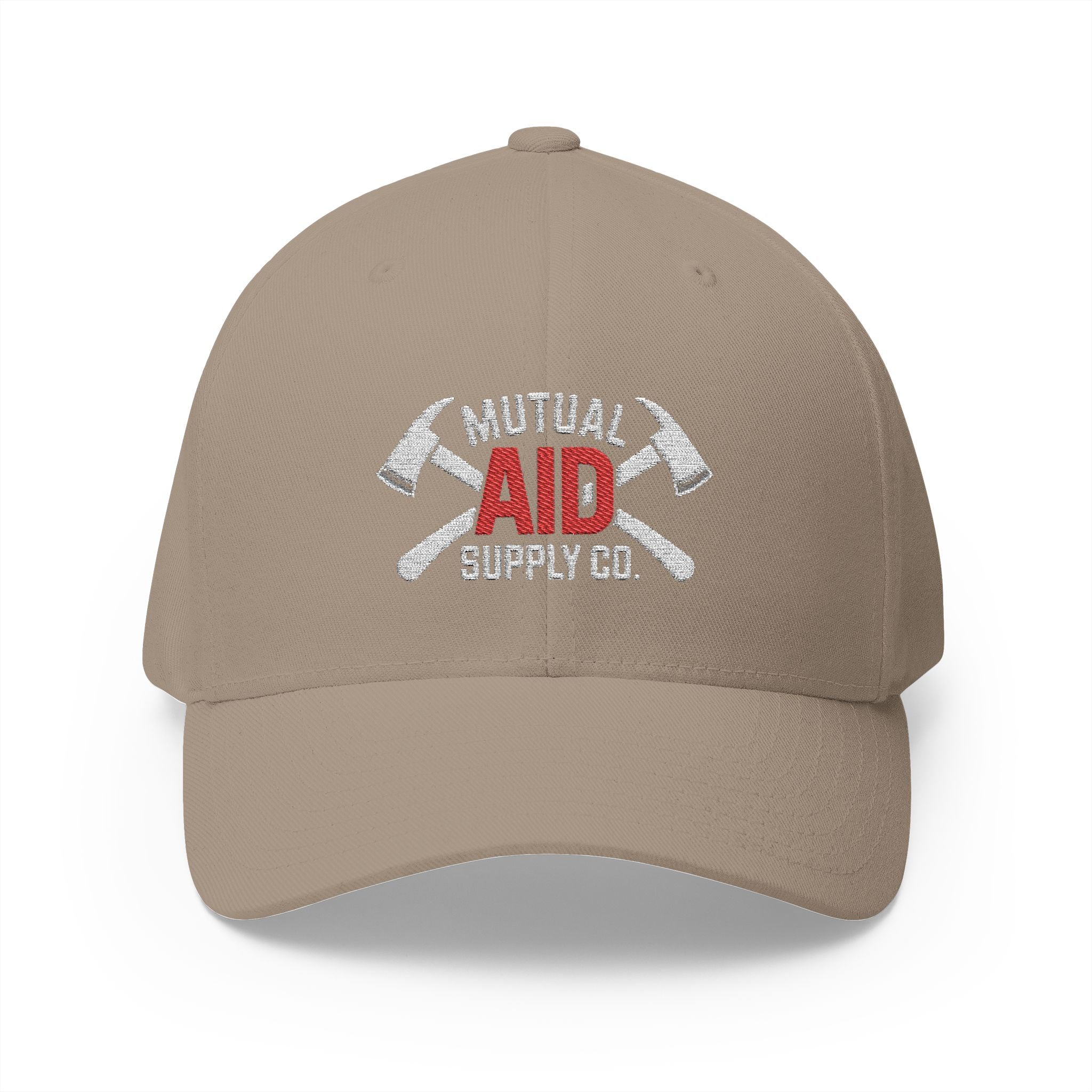 Crossed Axes Fire and EMS Structured Hat (Embroidered) — alternate view 2