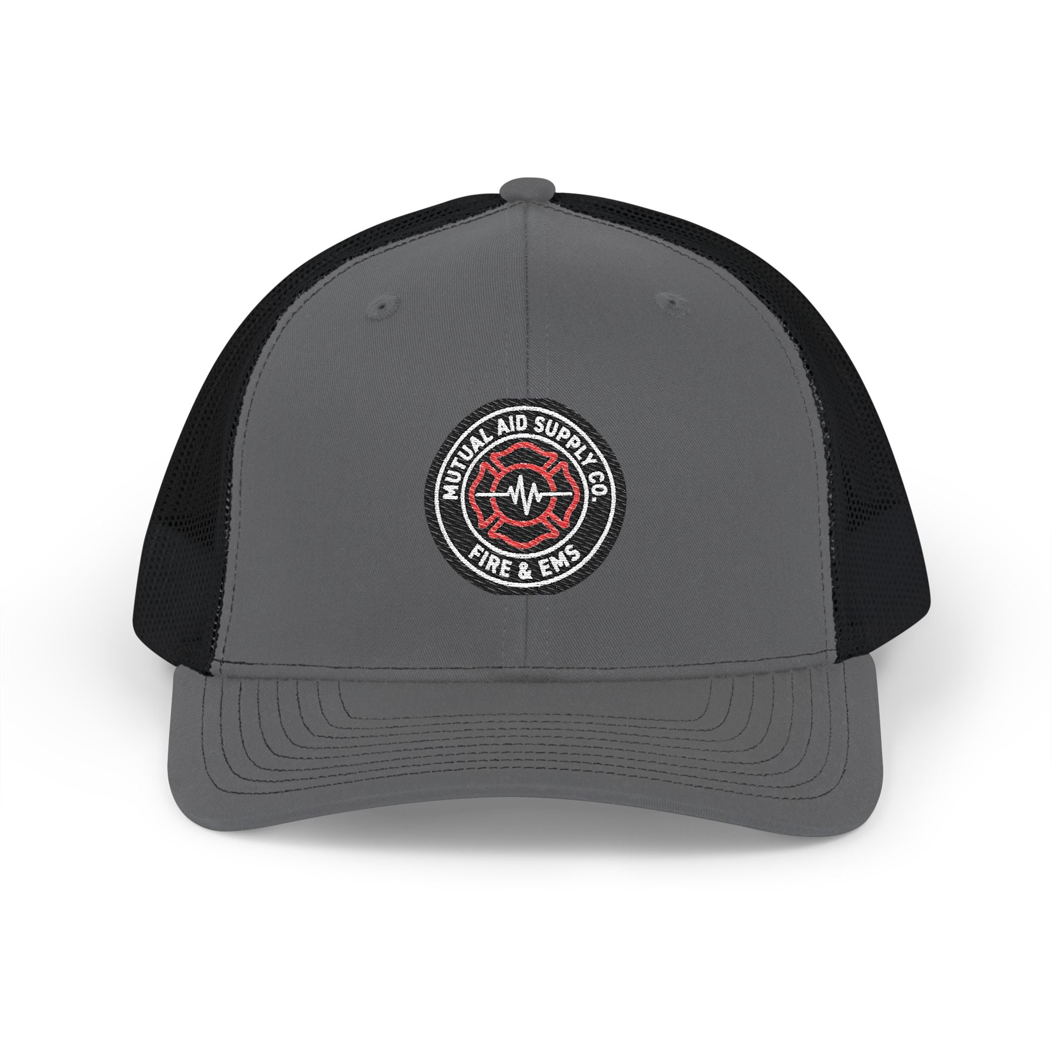 Embroidered Rescue Patch Trucker Cap — alternate view 5