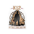 BRING THE IRONS K12 — Firefighter Sticker | Weatherproof Vinyl Decal