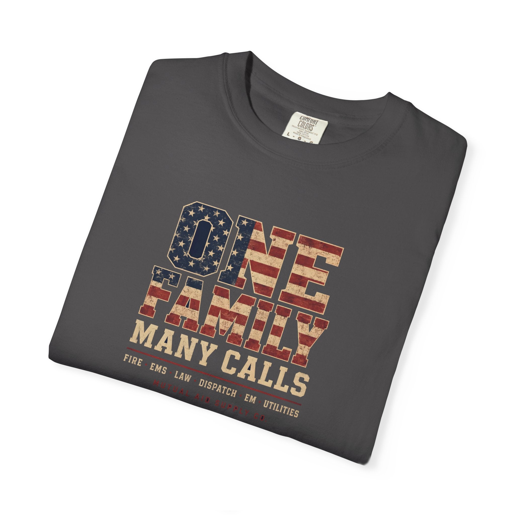One Family, Many Calls tee — alternate view 5
