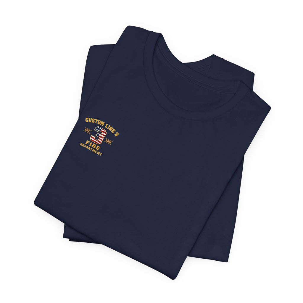 Custom Fire Department Tee — alternate view 11