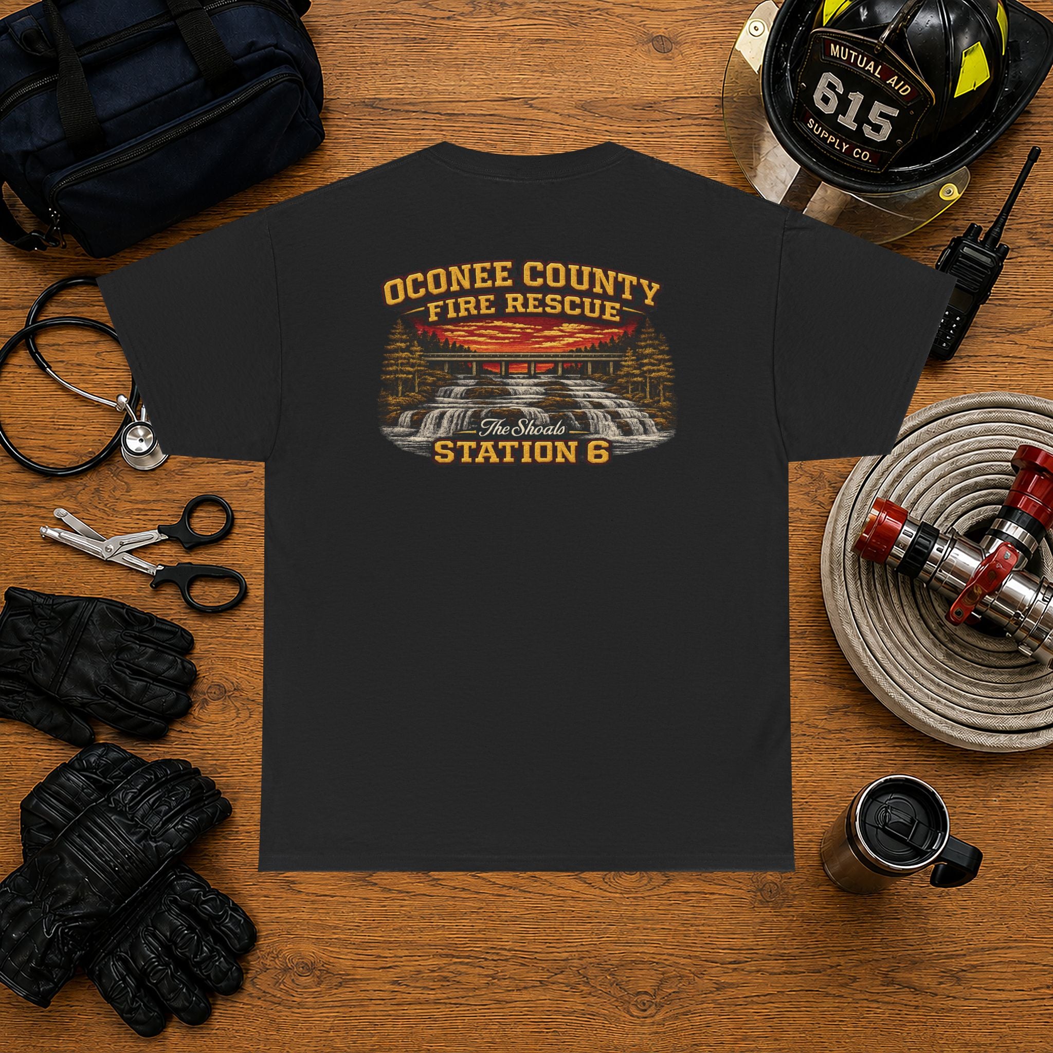 Firefighter T-Shirt — alternate view 6