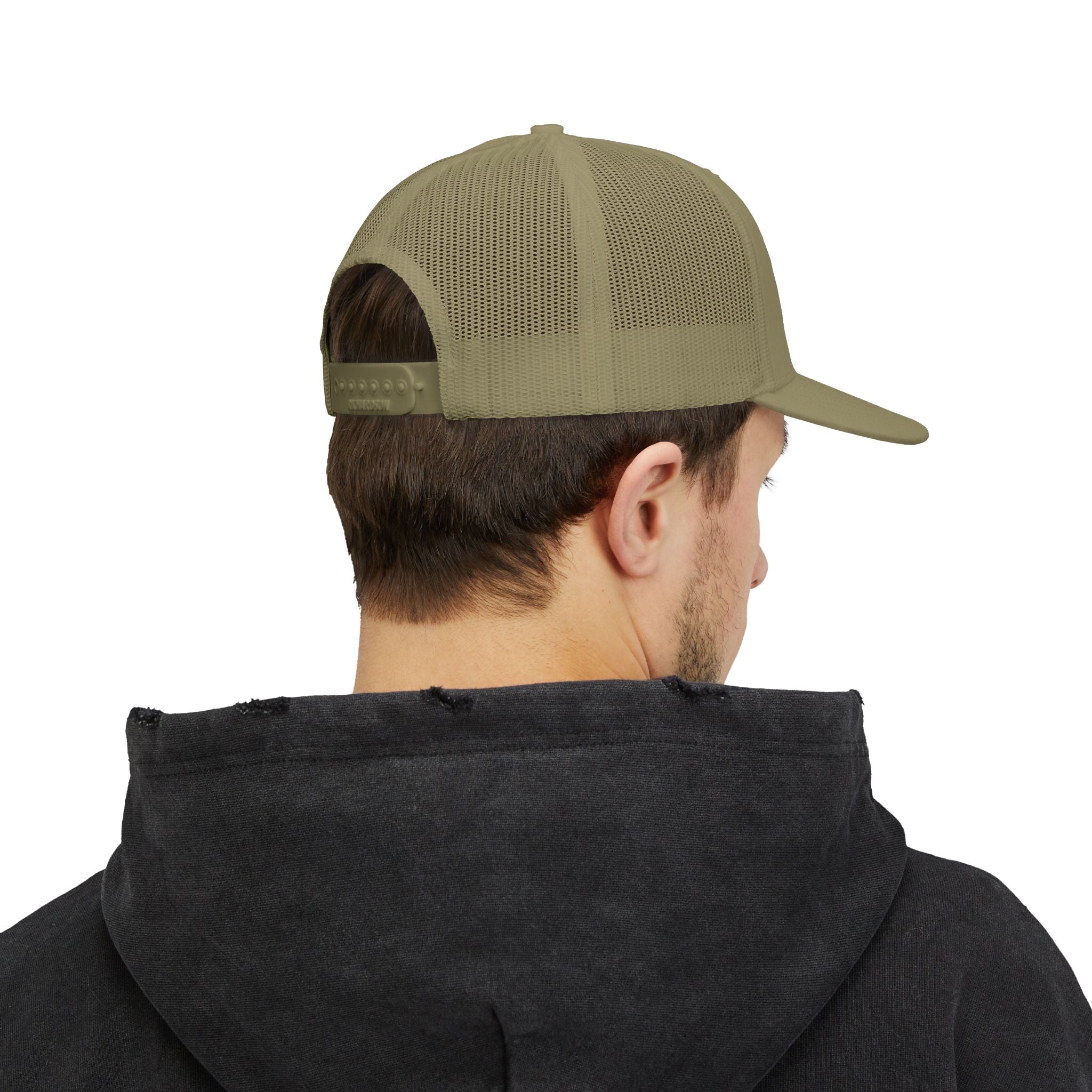 Embroidered Rescue Patch Trucker Cap