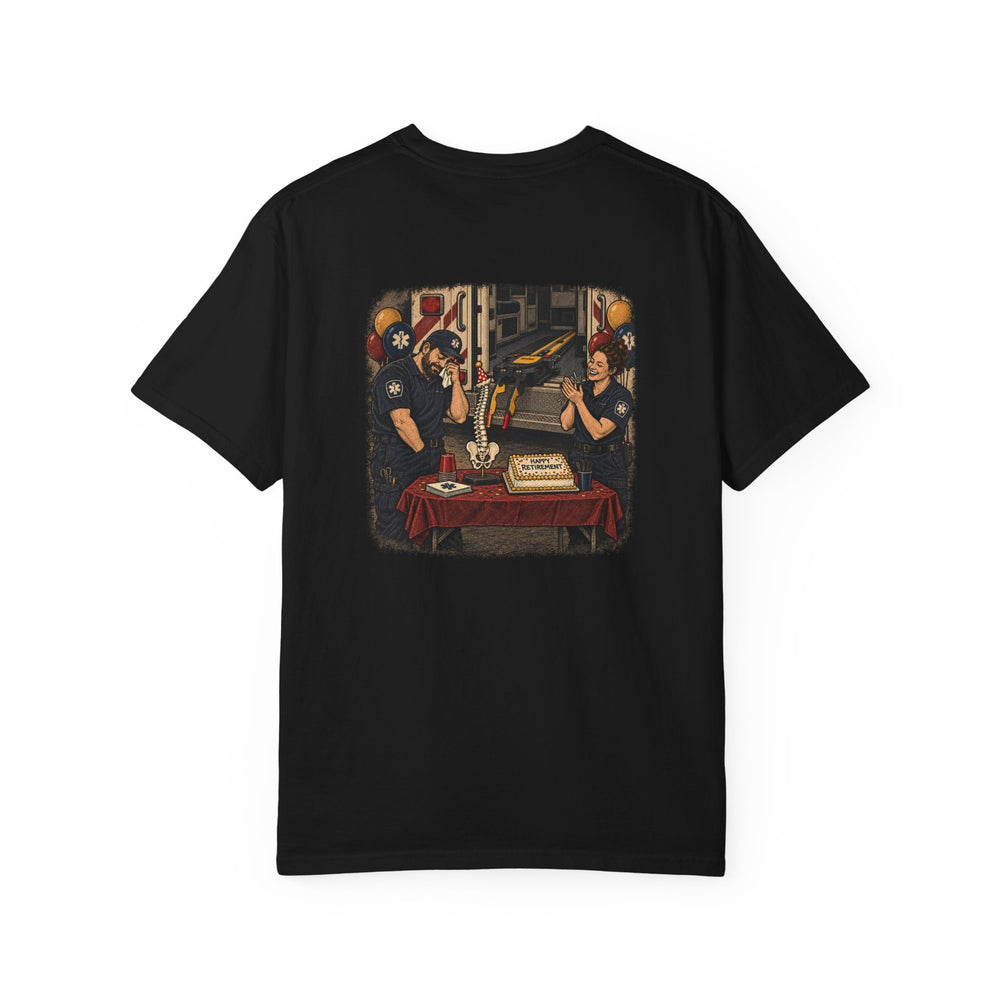Happy Retirement — EMS Graphic Tee