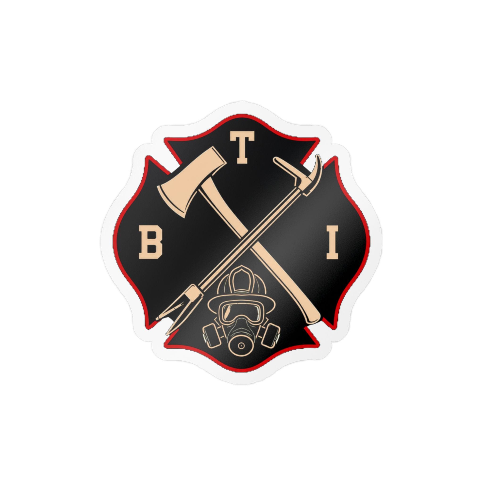 Bring the Irons — Shield Firefighter Sticker