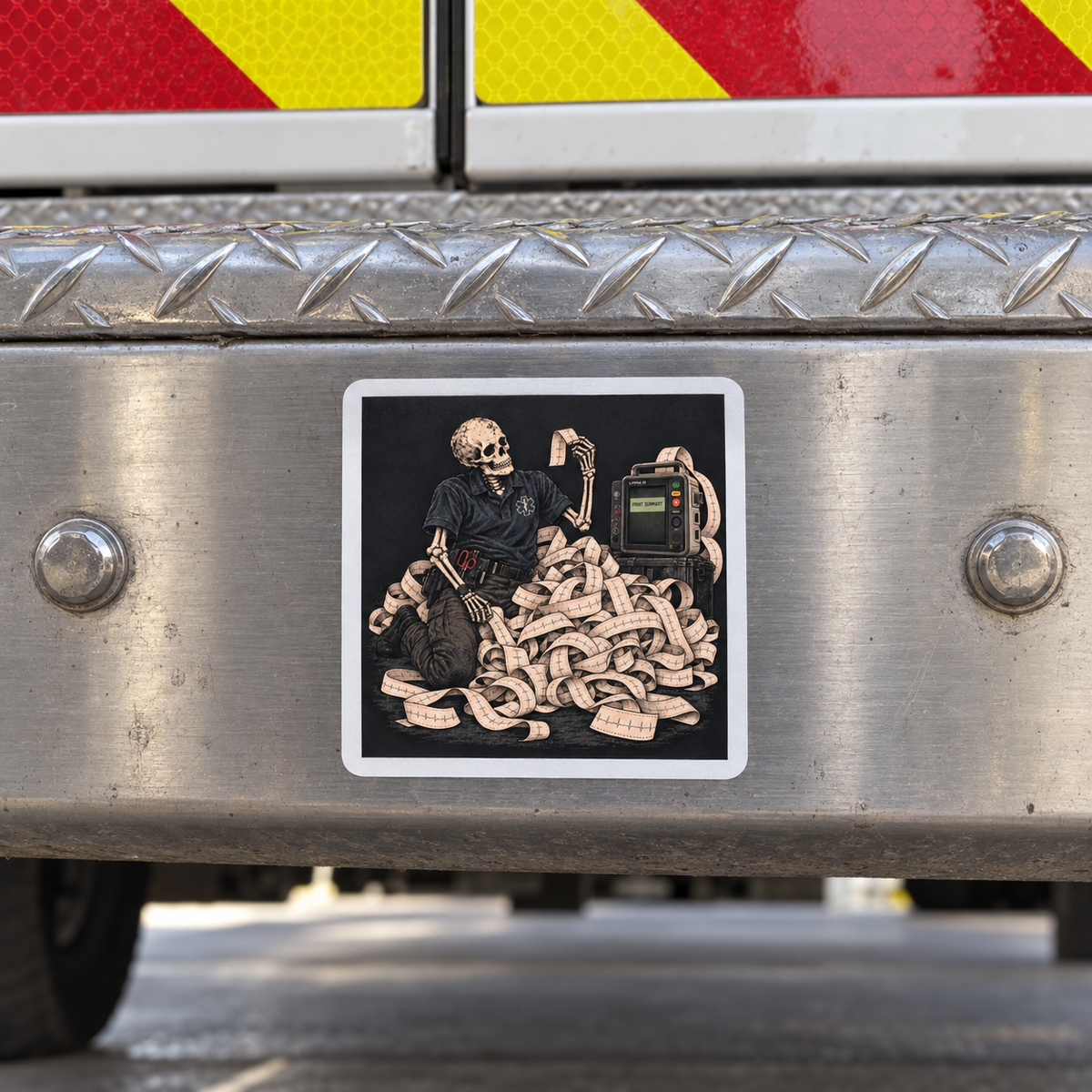 Print Summary — EMS Vinyl Sticker