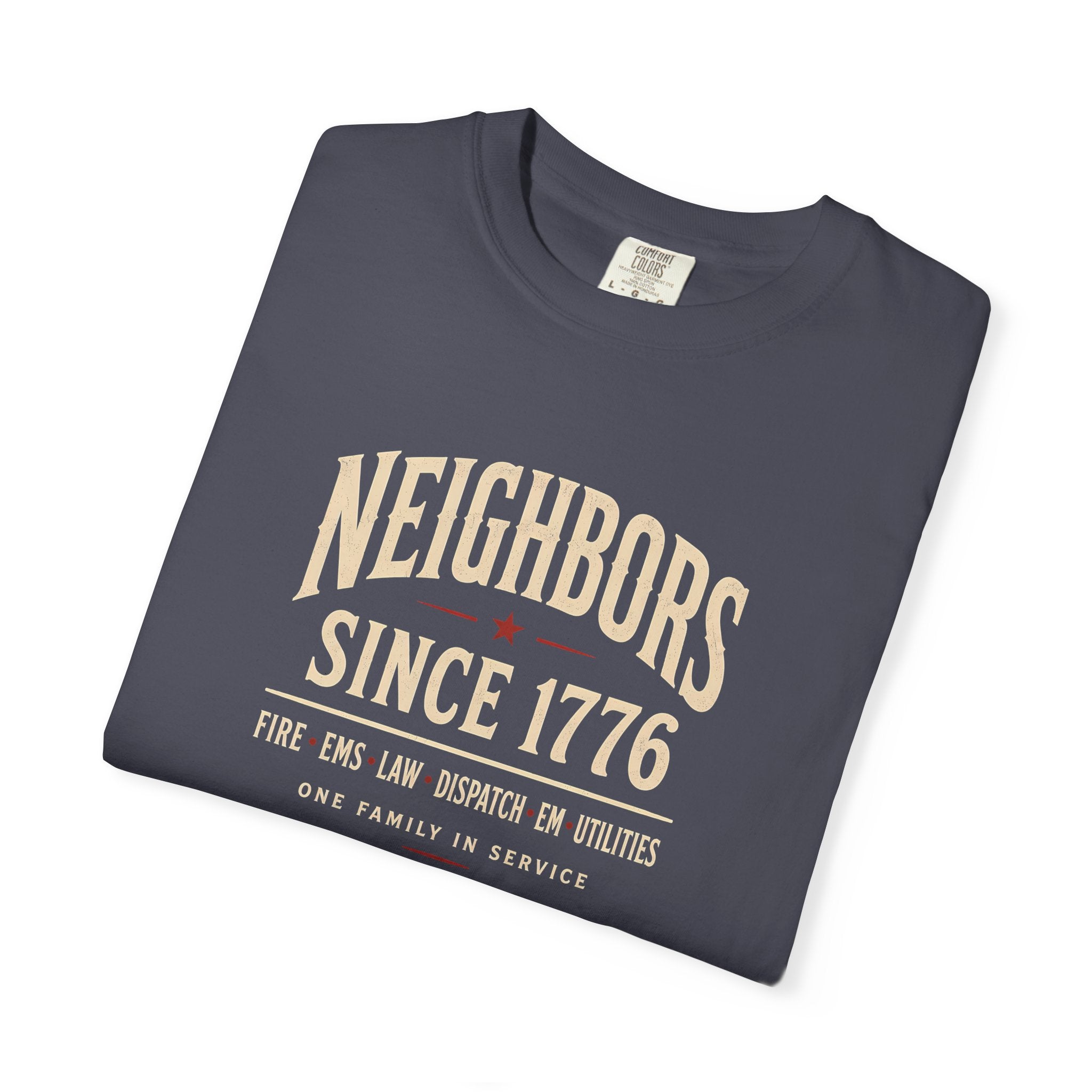 Neighbors Since 1776 tee — alternate view 11