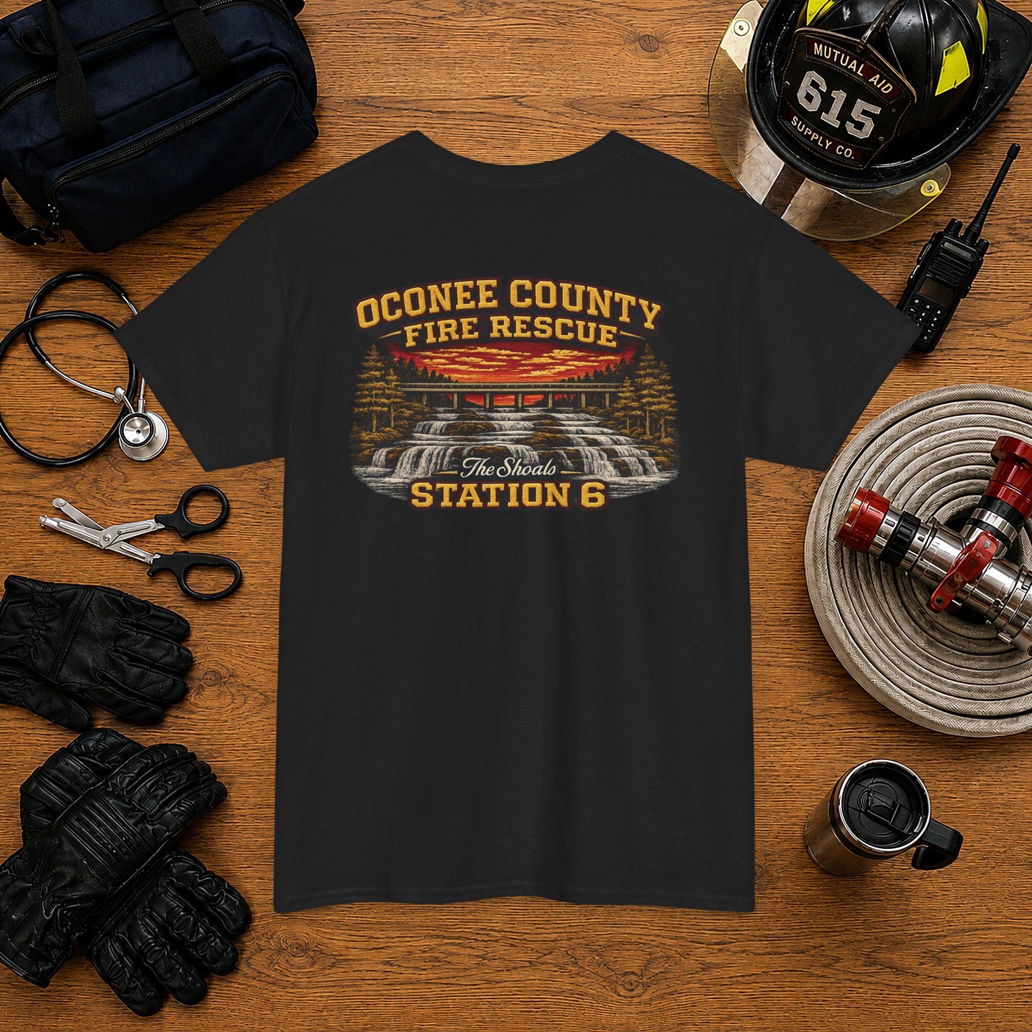 Firefighter T-Shirt — alternate view 8