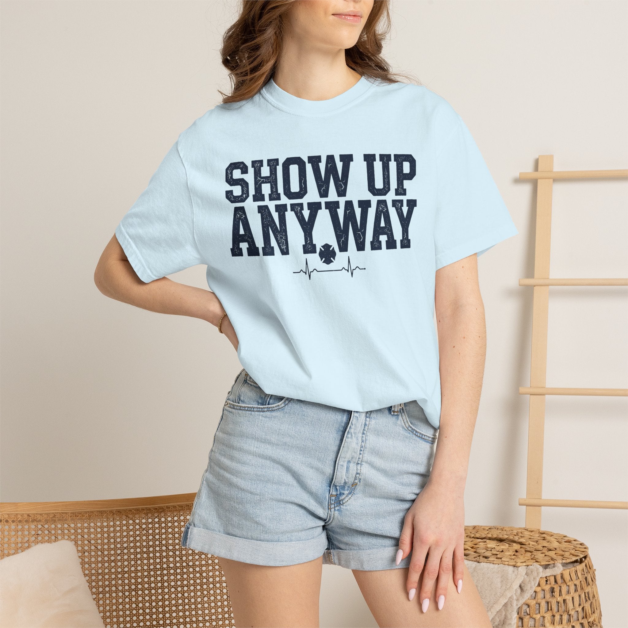 Show Up Anyway tee — alternate view 17