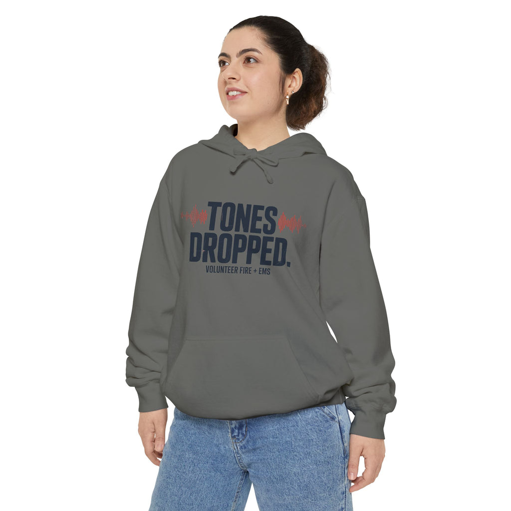 Tones Dropped Fire and EMS Hoodie — alternate view 6