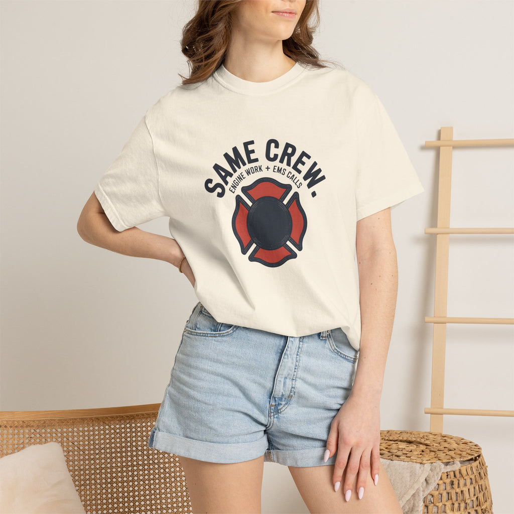Same Crew Engine Work EMS Calls T-Shirt — alternate view 11