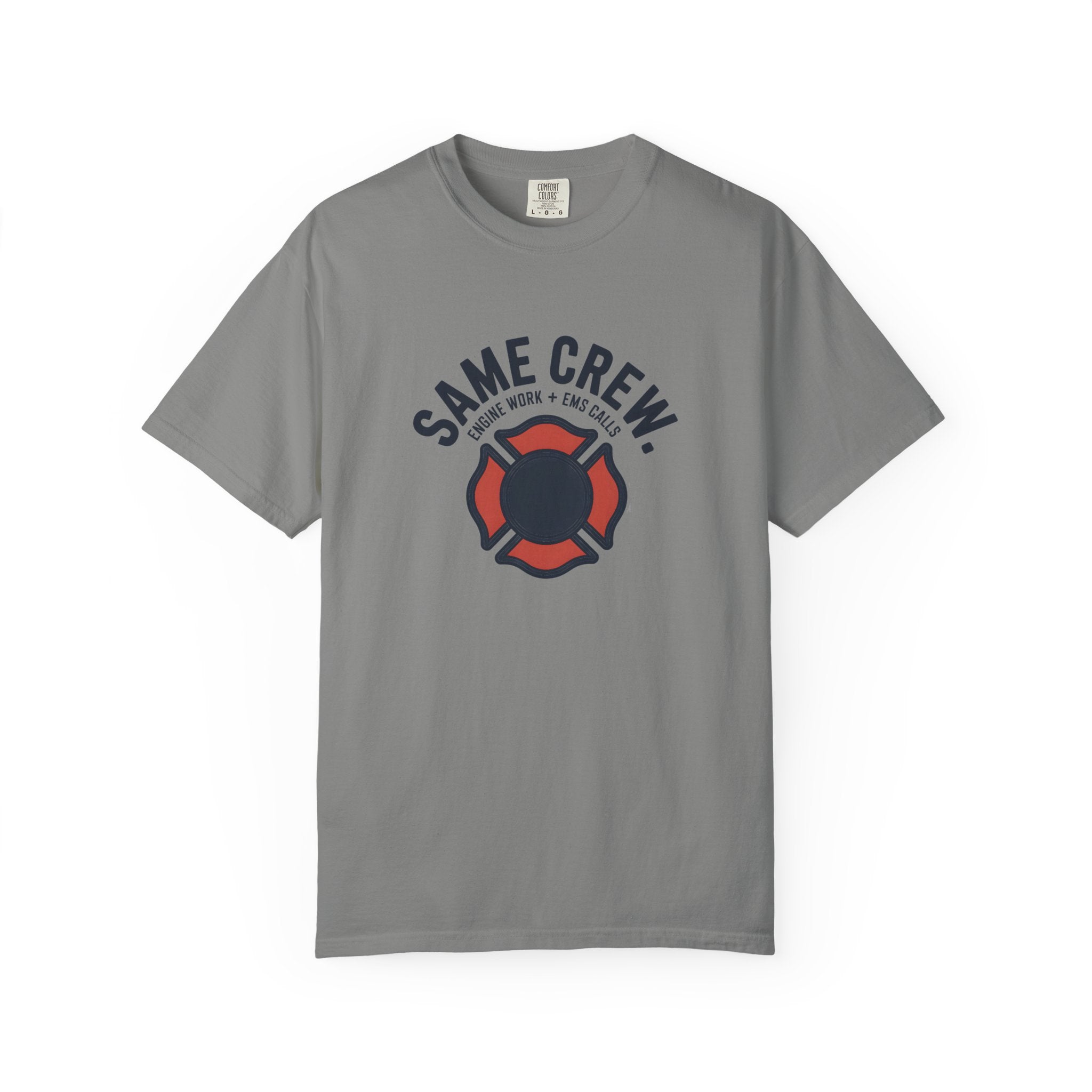 Same Crew Engine Work EMS Calls T-Shirt — alternate view 5