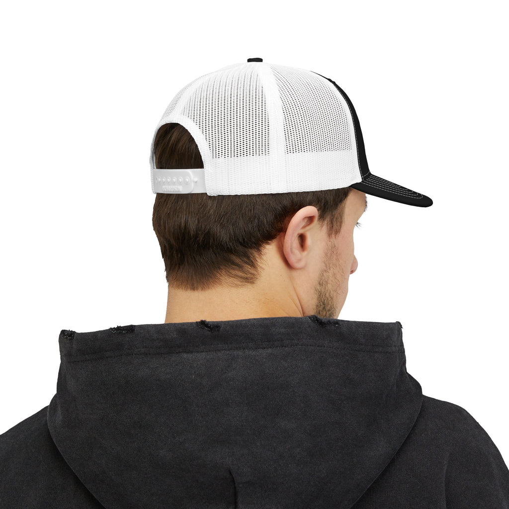 Embroidered Rescue Patch Trucker Cap — alternate view 10