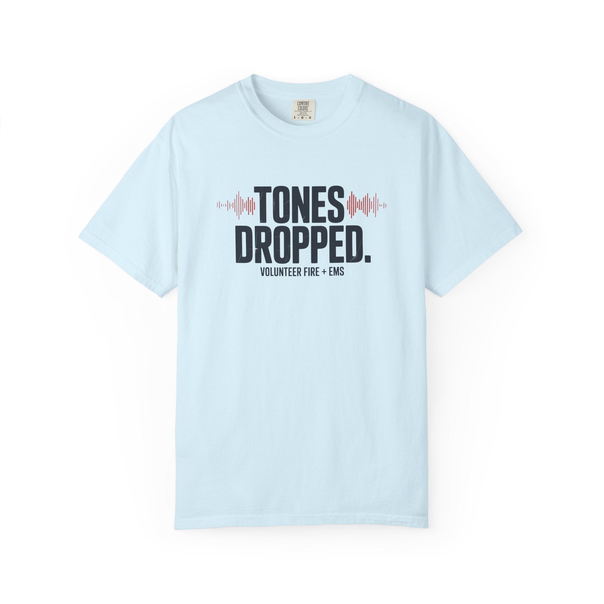 Tones Dropped Fire and EMS Shirt — alternate view 4