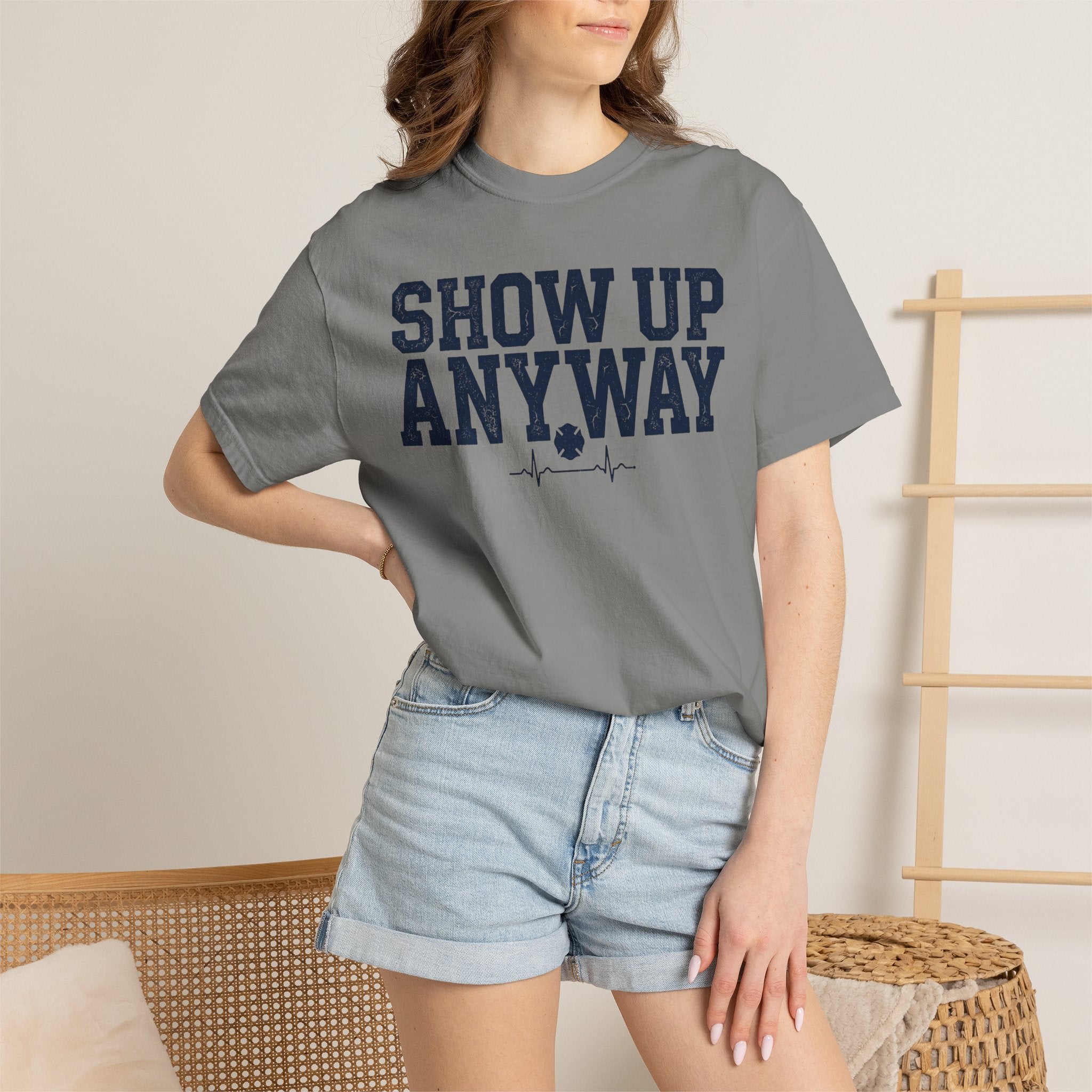 Show Up Anyway tee — alternate view 20