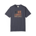 One Family, Many Calls Under One Flag Tee — front view