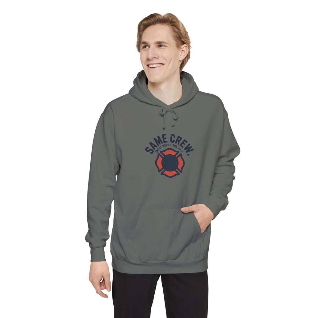 Same Crew Engine Work EMS Calls Hoodie — alternate view 8