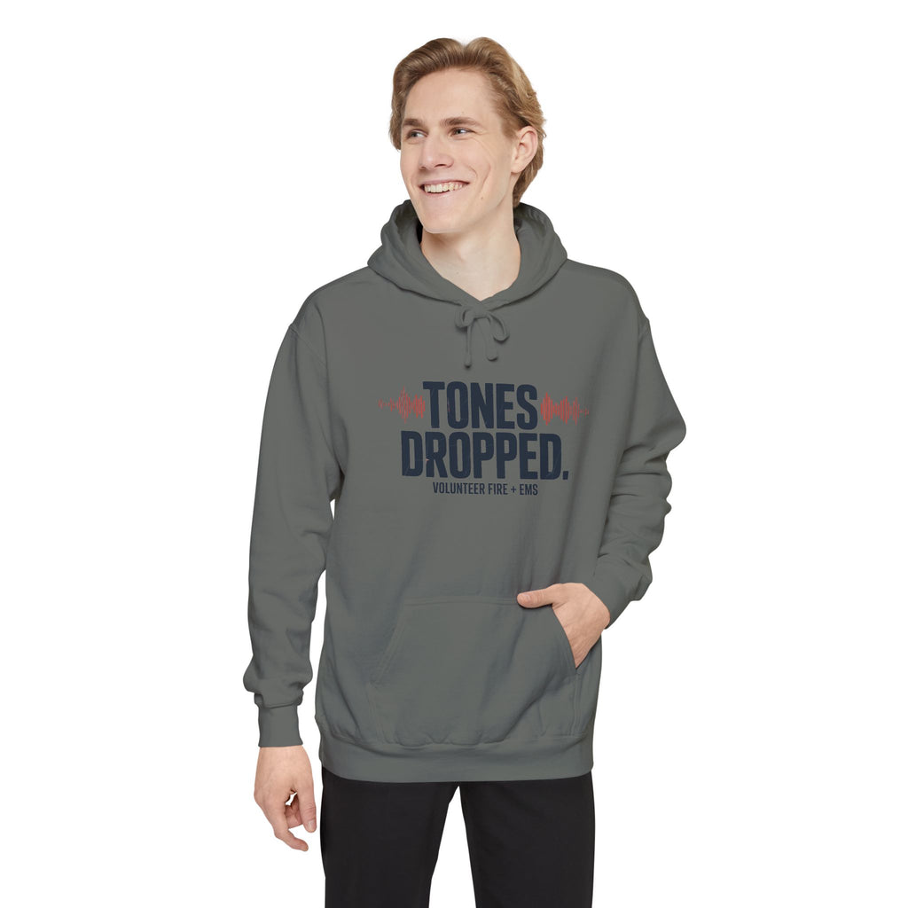 Tones Dropped Fire and EMS Hoodie — alternate view 8