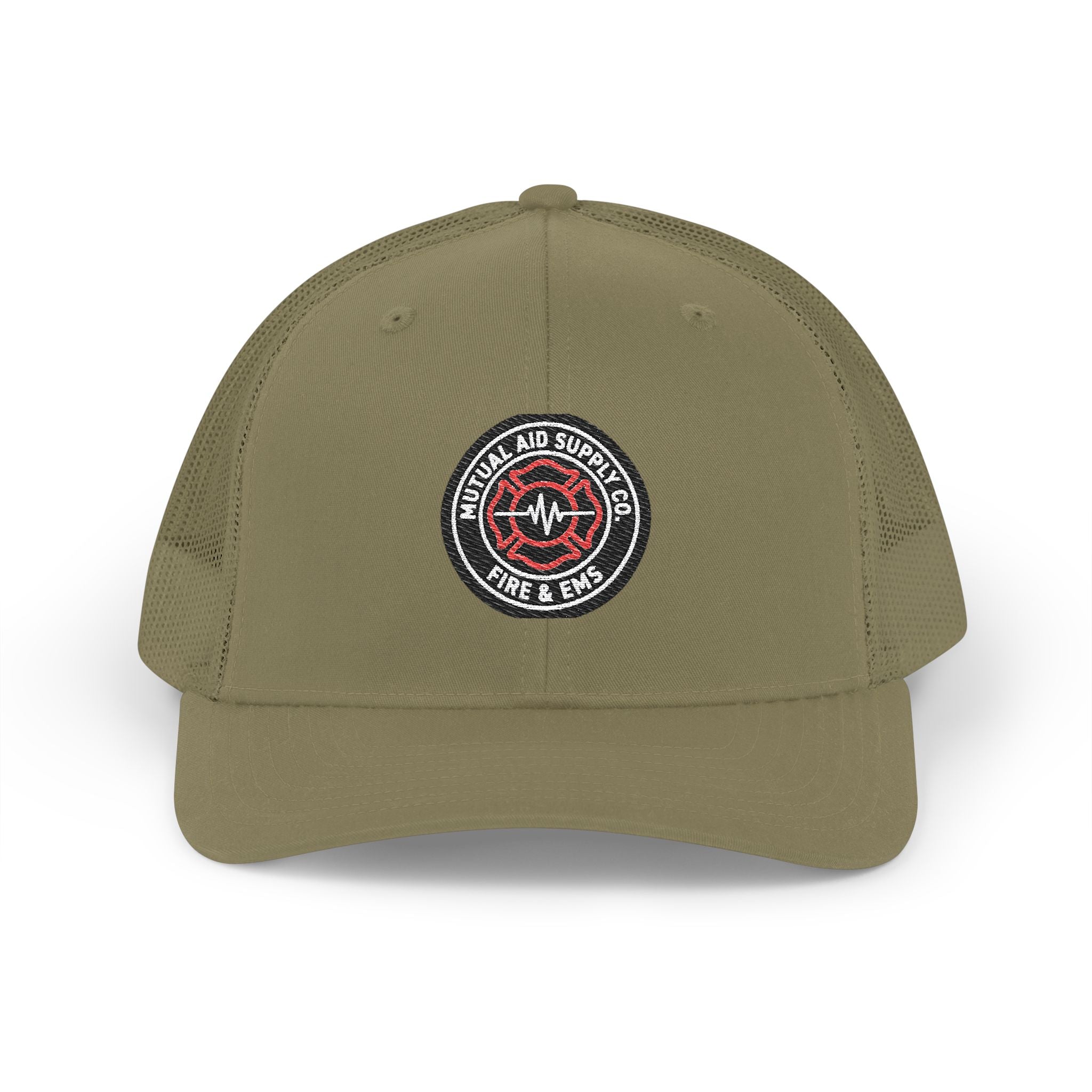 Embroidered Rescue Patch Trucker Cap — alternate view 7