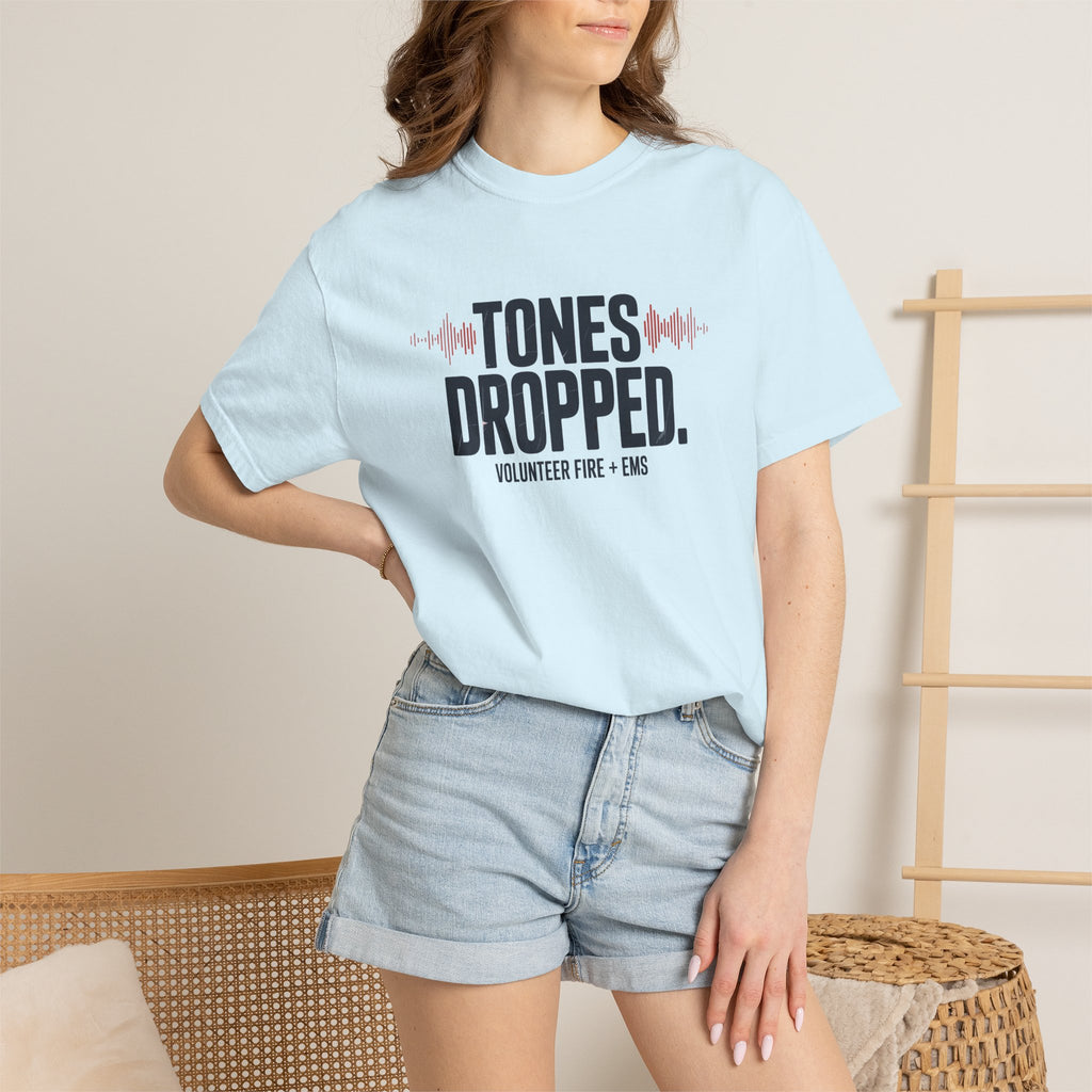 Tones Dropped Fire and EMS Shirt — alternate view 17