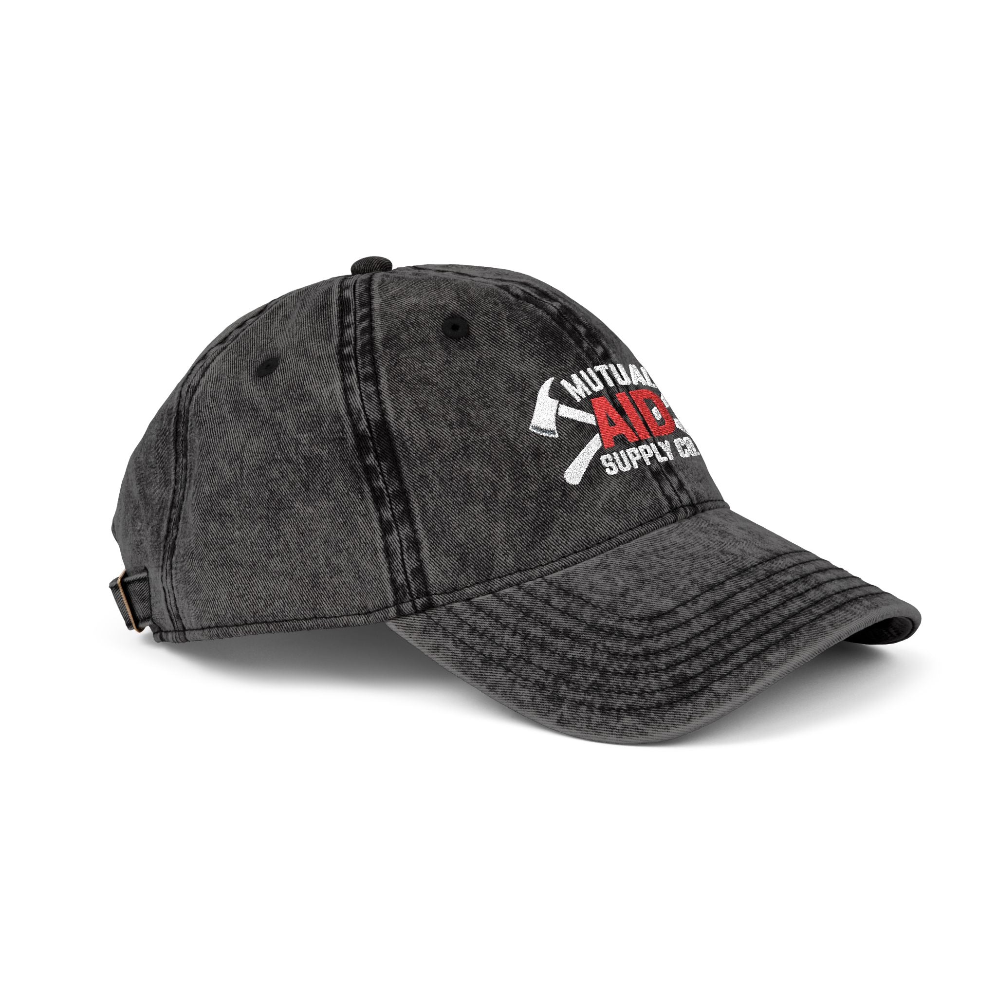 Crossed Axes Fire and EMS Dad Hat (Embroidered) — alternate view 2