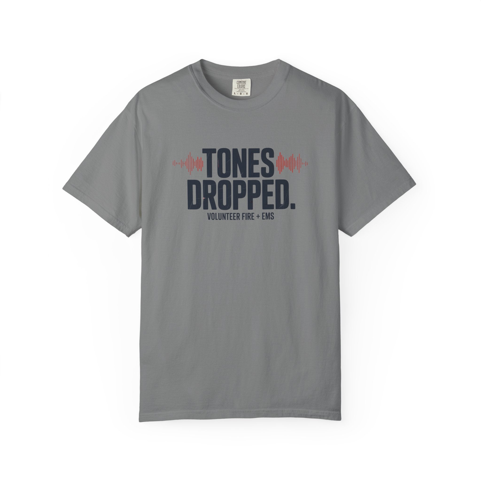 Tones Dropped Fire and EMS Shirt — alternate view 3
