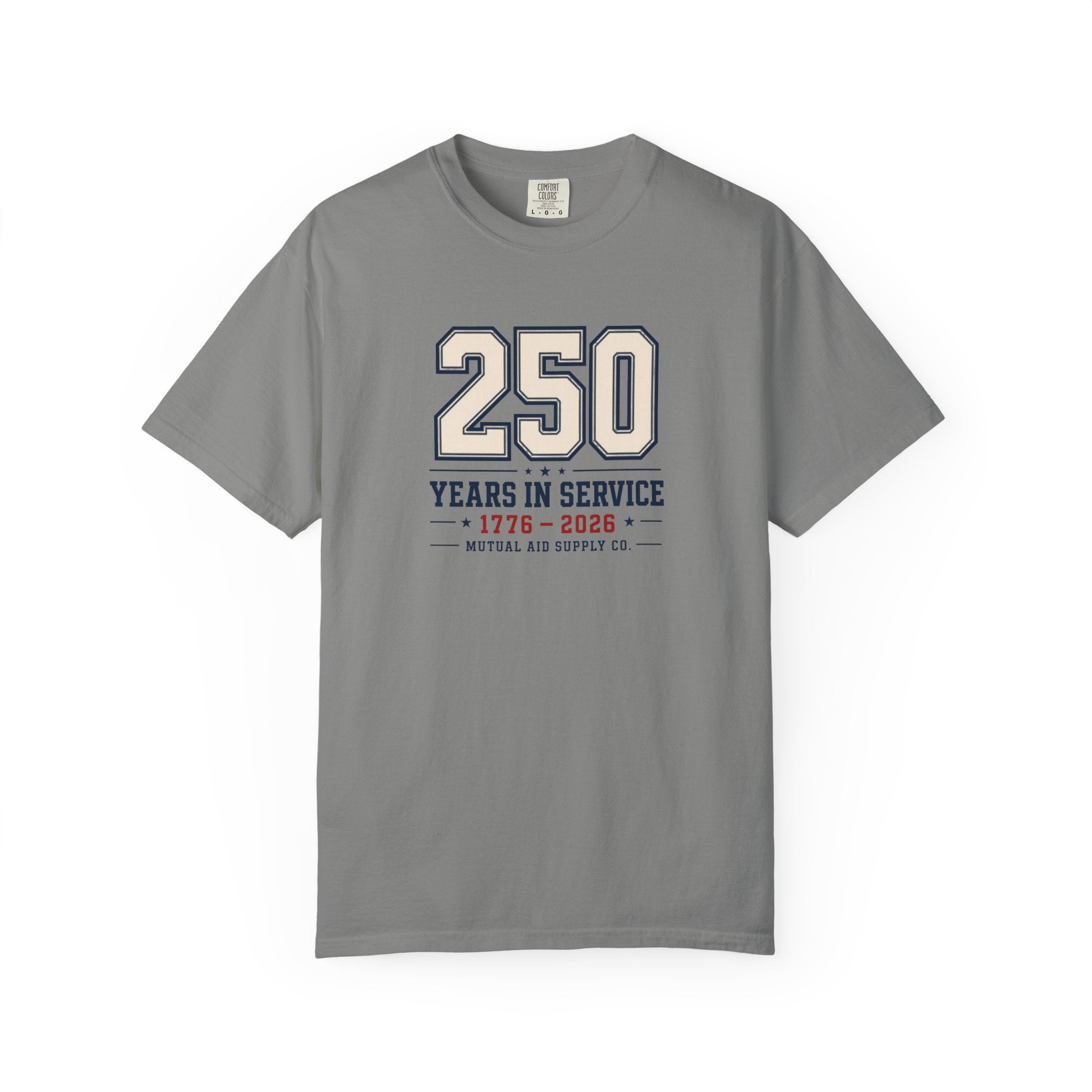 250 Years In Service tee — alternate view 2