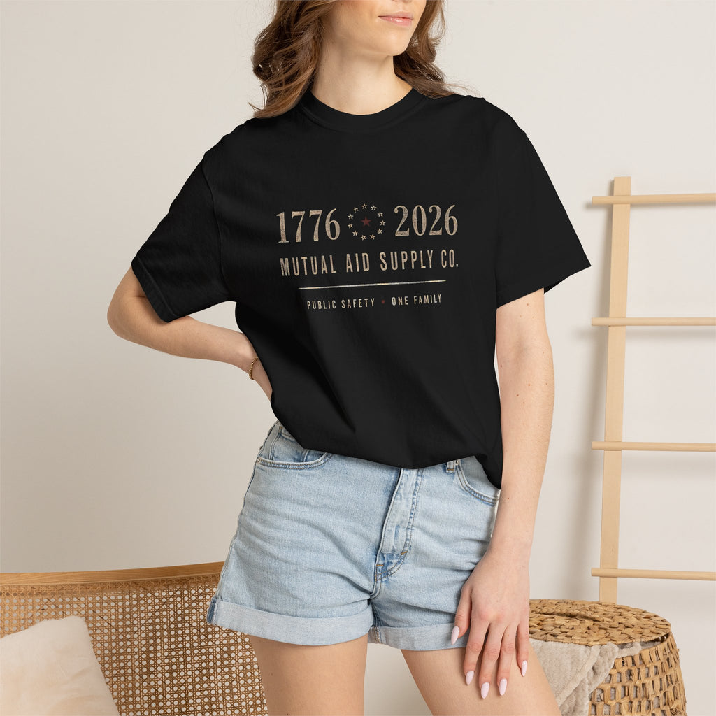 1776–2026 Public Safety 250th tee — alternate view 9