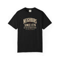 Neighbors Since 1776 Public Safety Heritage Tee — front view