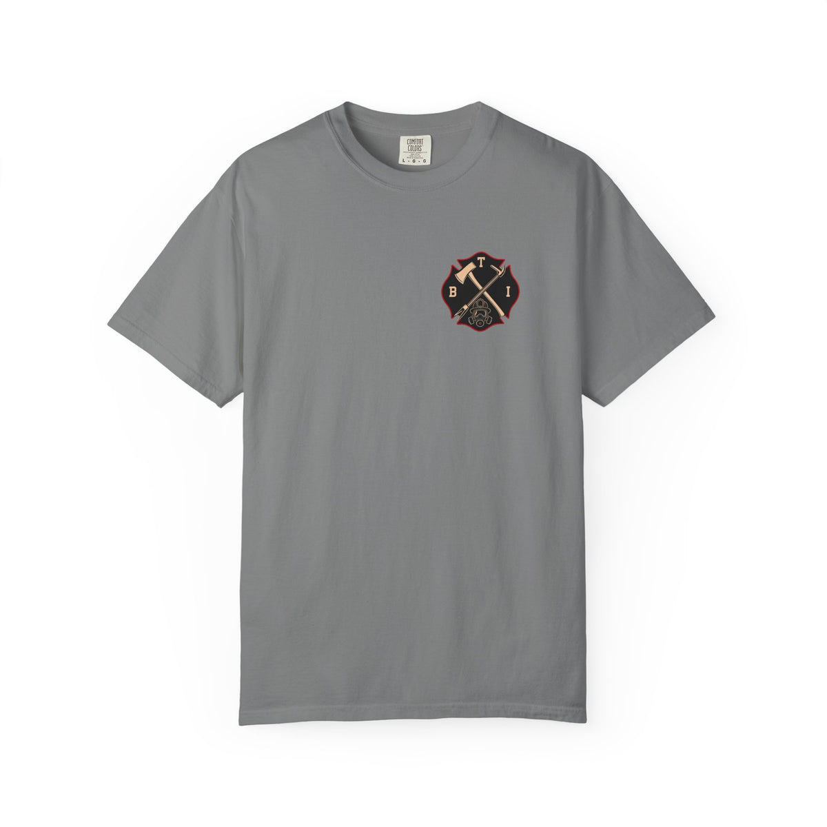 Bring the Irons — Isaiah 6:8 Send Me Firefighter Tee