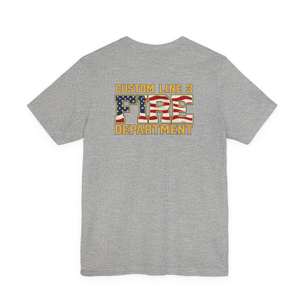 Custom Fire Department Tee — alternate view 7