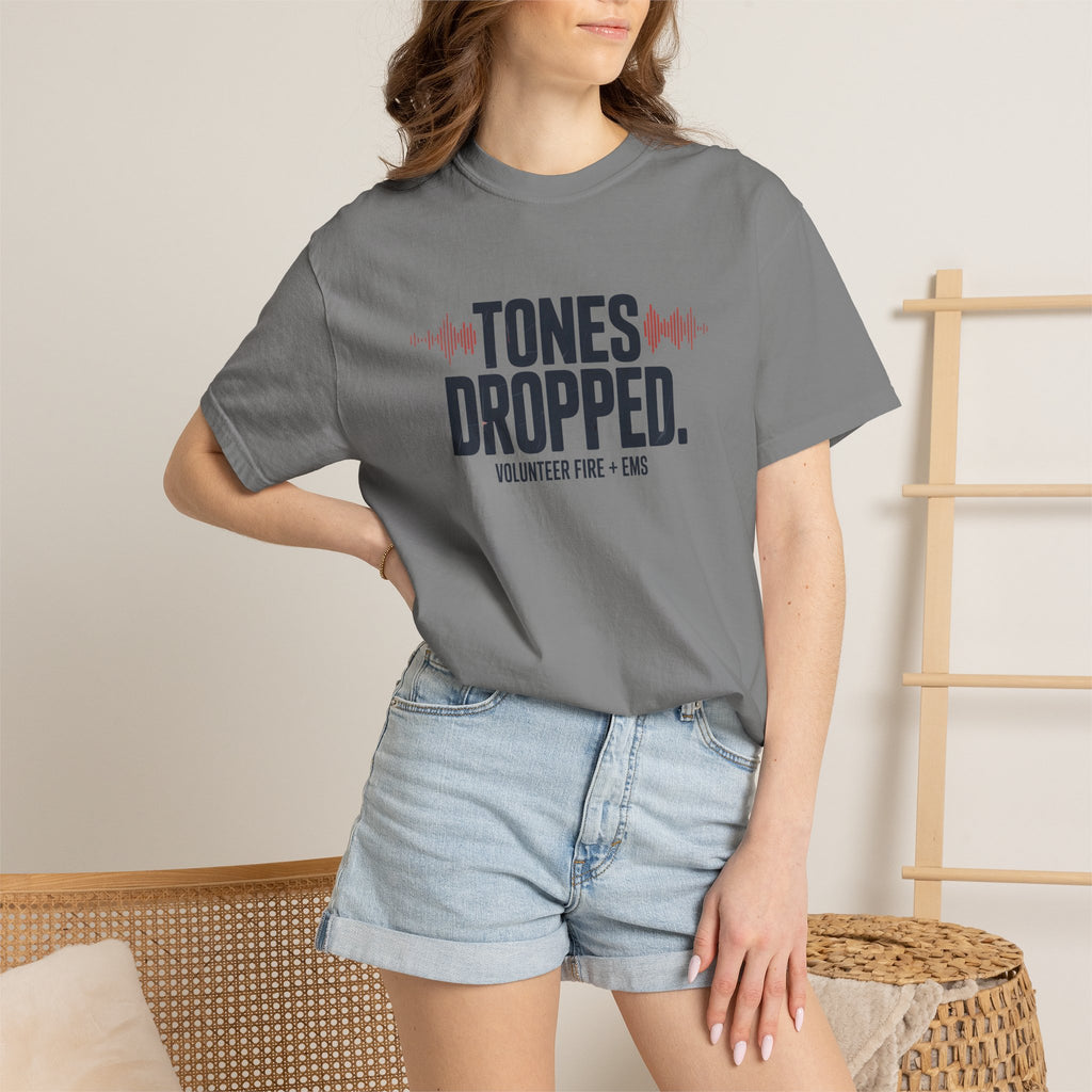 Tones Dropped Fire and EMS Shirt — alternate view 14