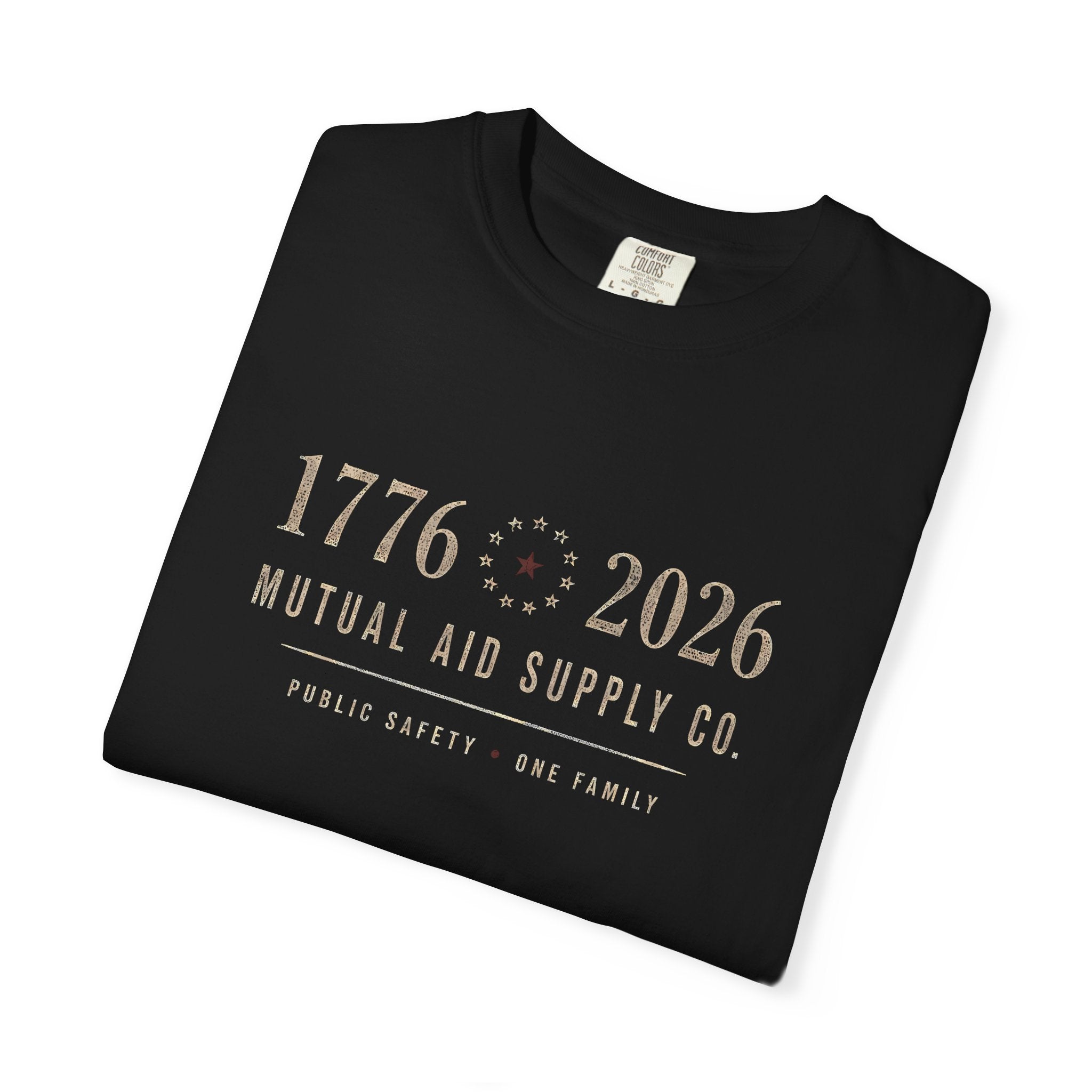 1776–2026 Public Safety 250th tee — alternate view 8