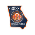 God's Special Police — 'Order of the Celestial Police' Weatherproof Sticker