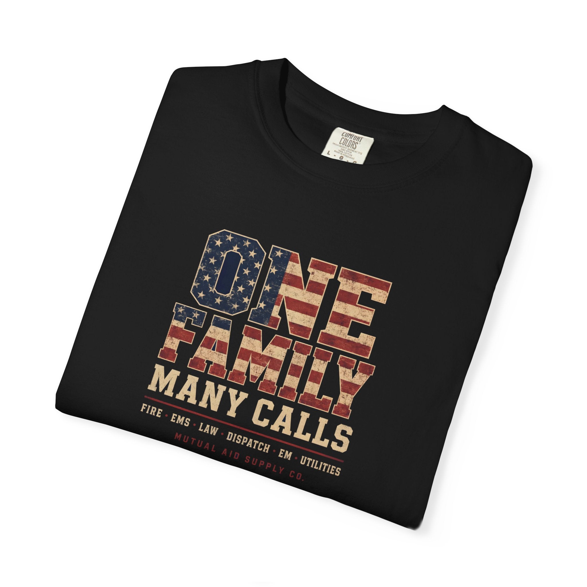 One Family, Many Calls tee — alternate view 8