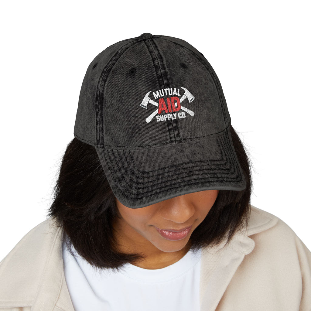 Crossed Axes Fire and EMS Dad Hat (Embroidered) — alternate view 3
