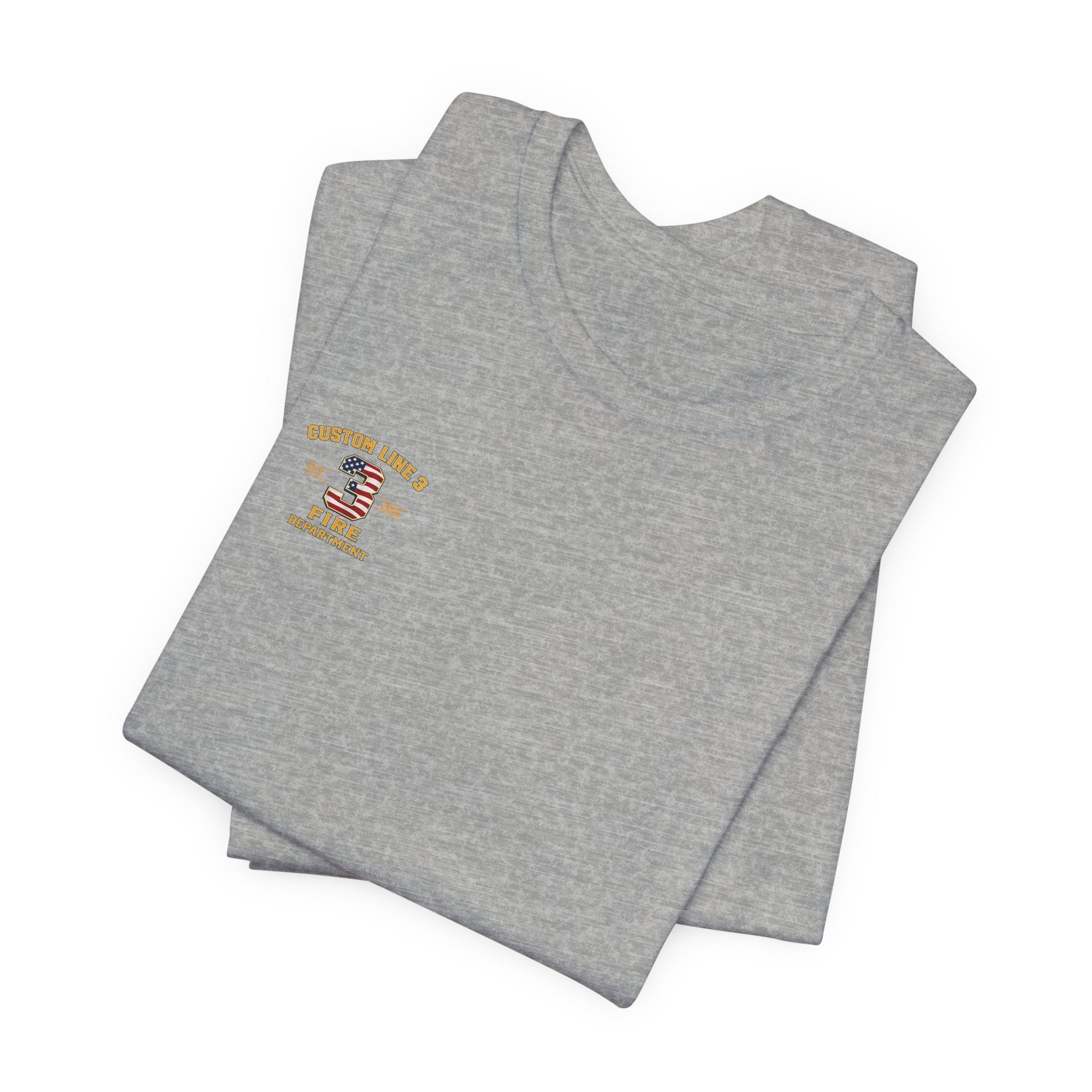 Custom Fire Department Tee — alternate view 8
