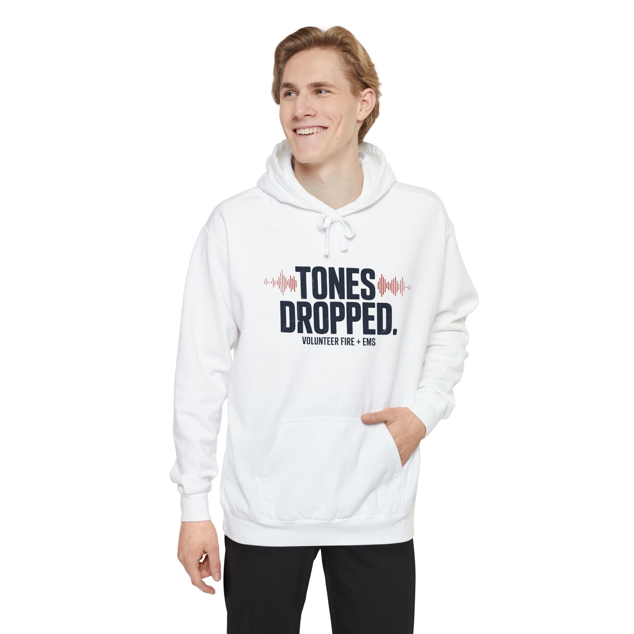 Tones Dropped Fire and EMS Hoodie — alternate view 5