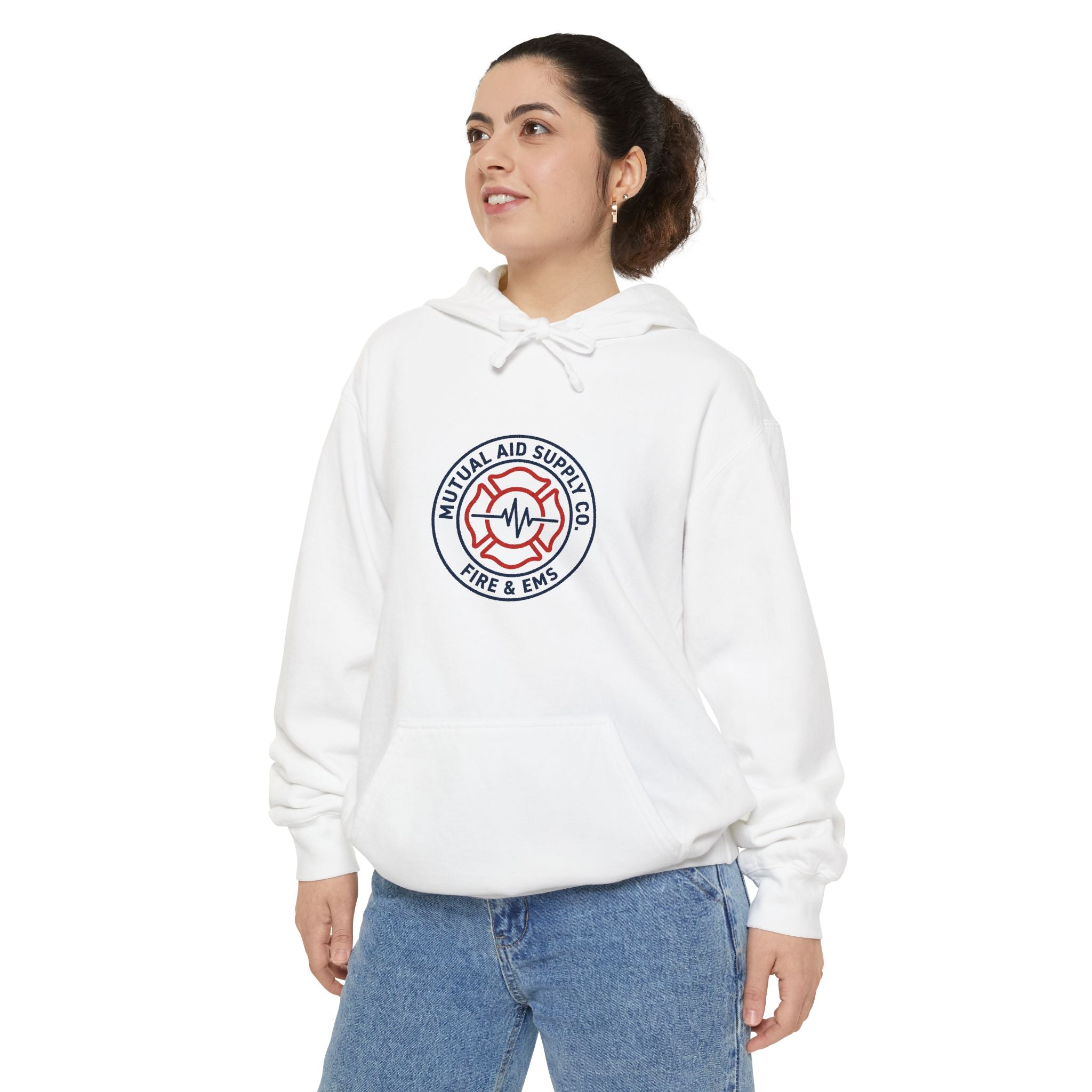 Mutual Aid Supply Co hoodie — alternate view 3
