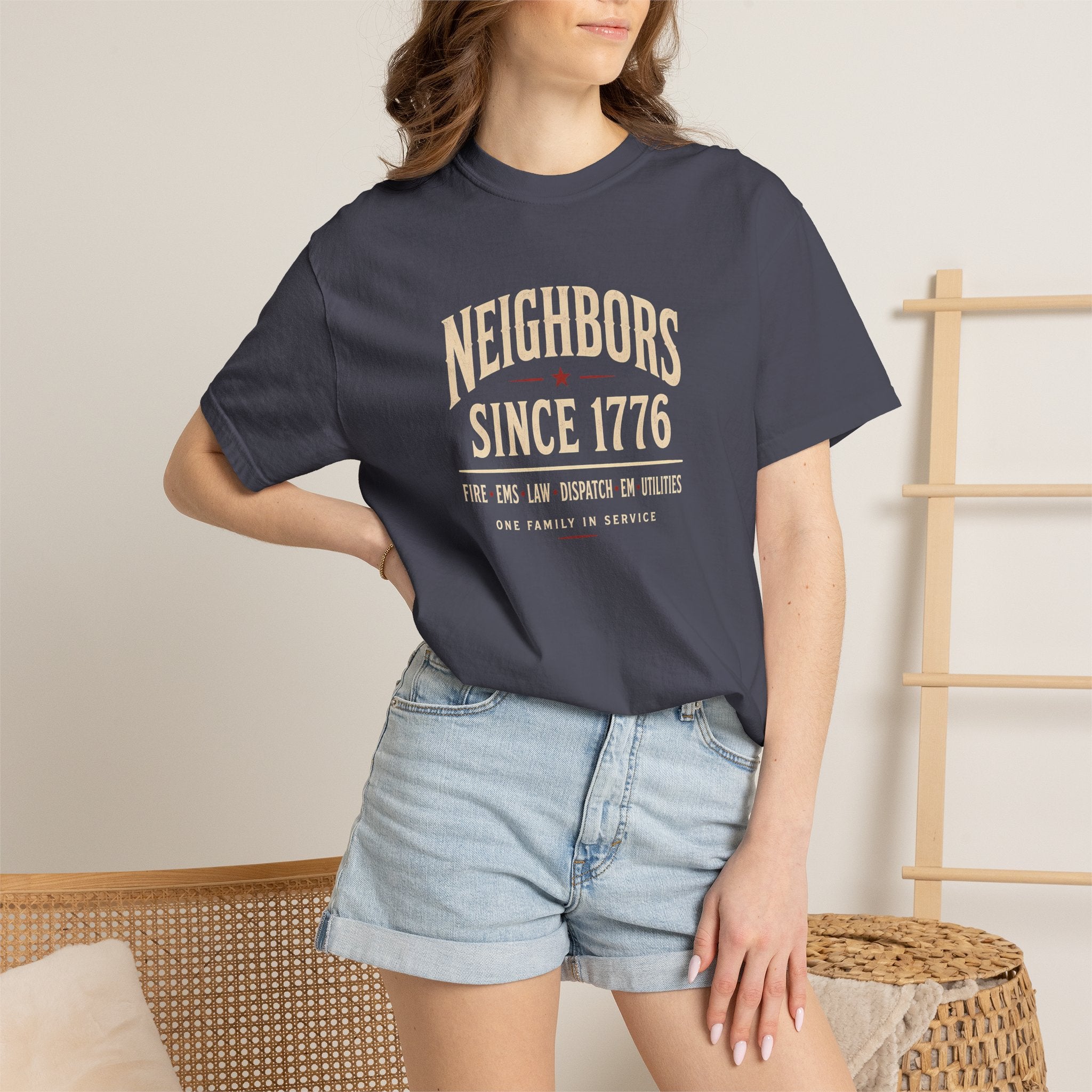 Neighbors Since 1776 tee — alternate view 12