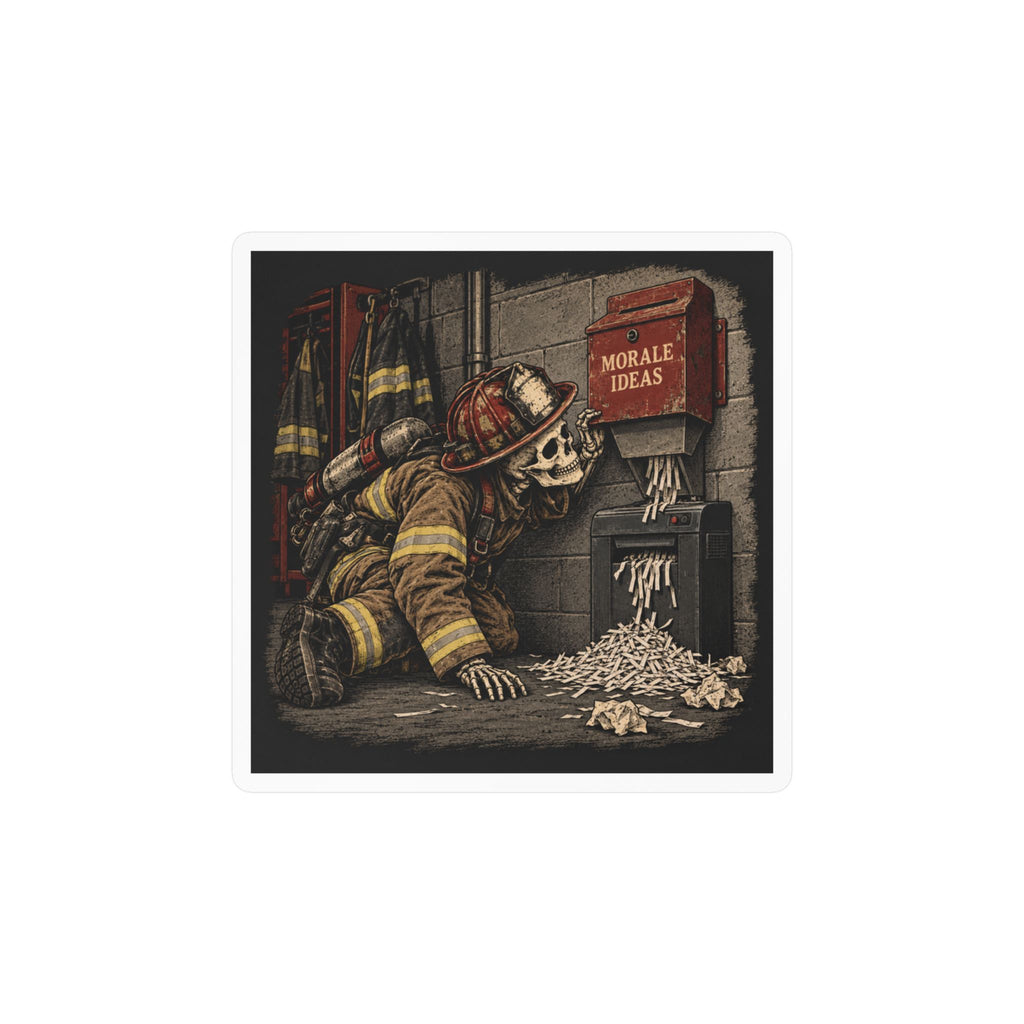 Morale Committee — Firefighter Vinyl Sticker