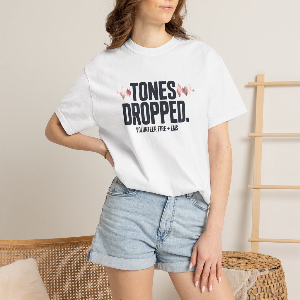 Tones Dropped Fire and EMS Shirt — alternate view 8