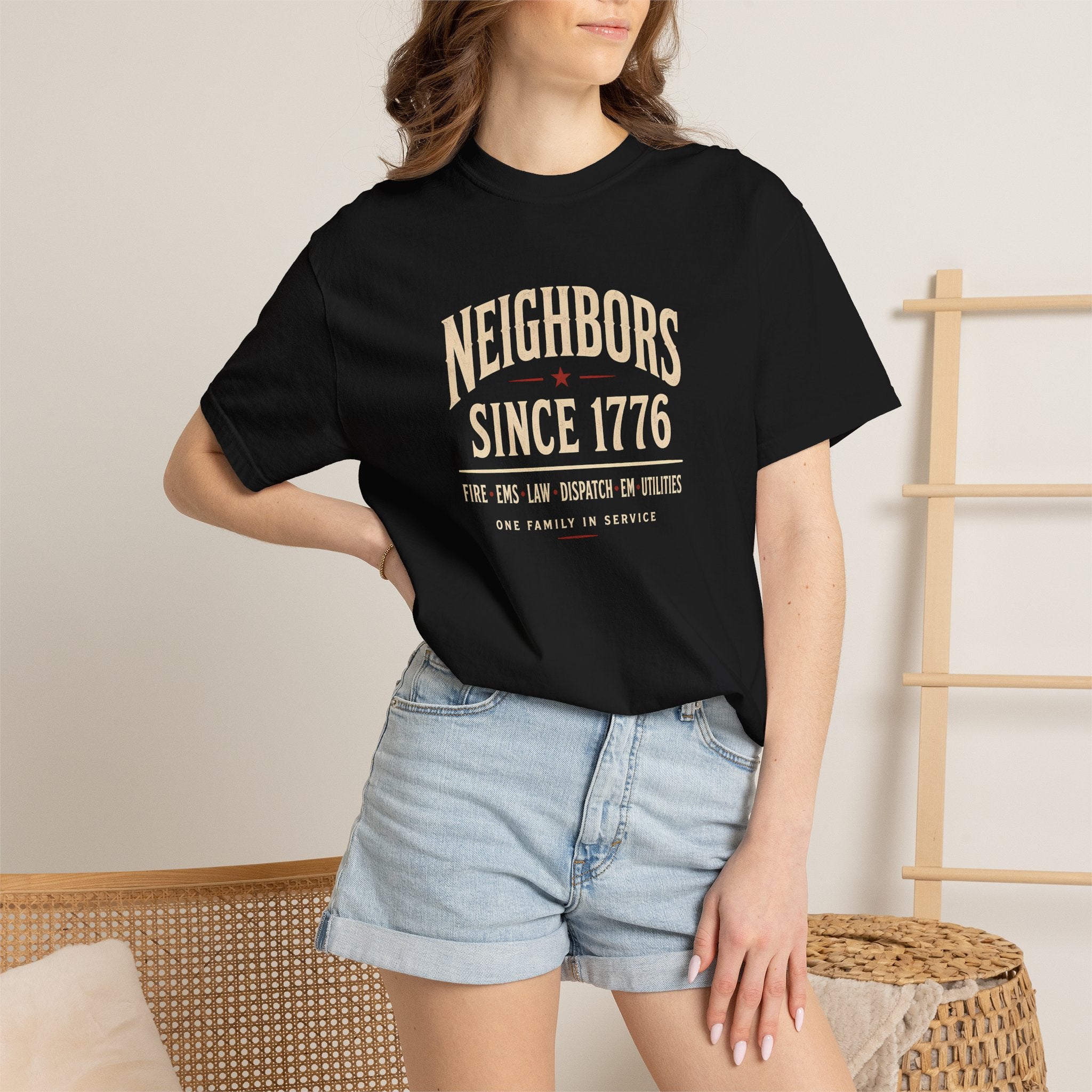 Neighbors Since 1776 tee — alternate view 9